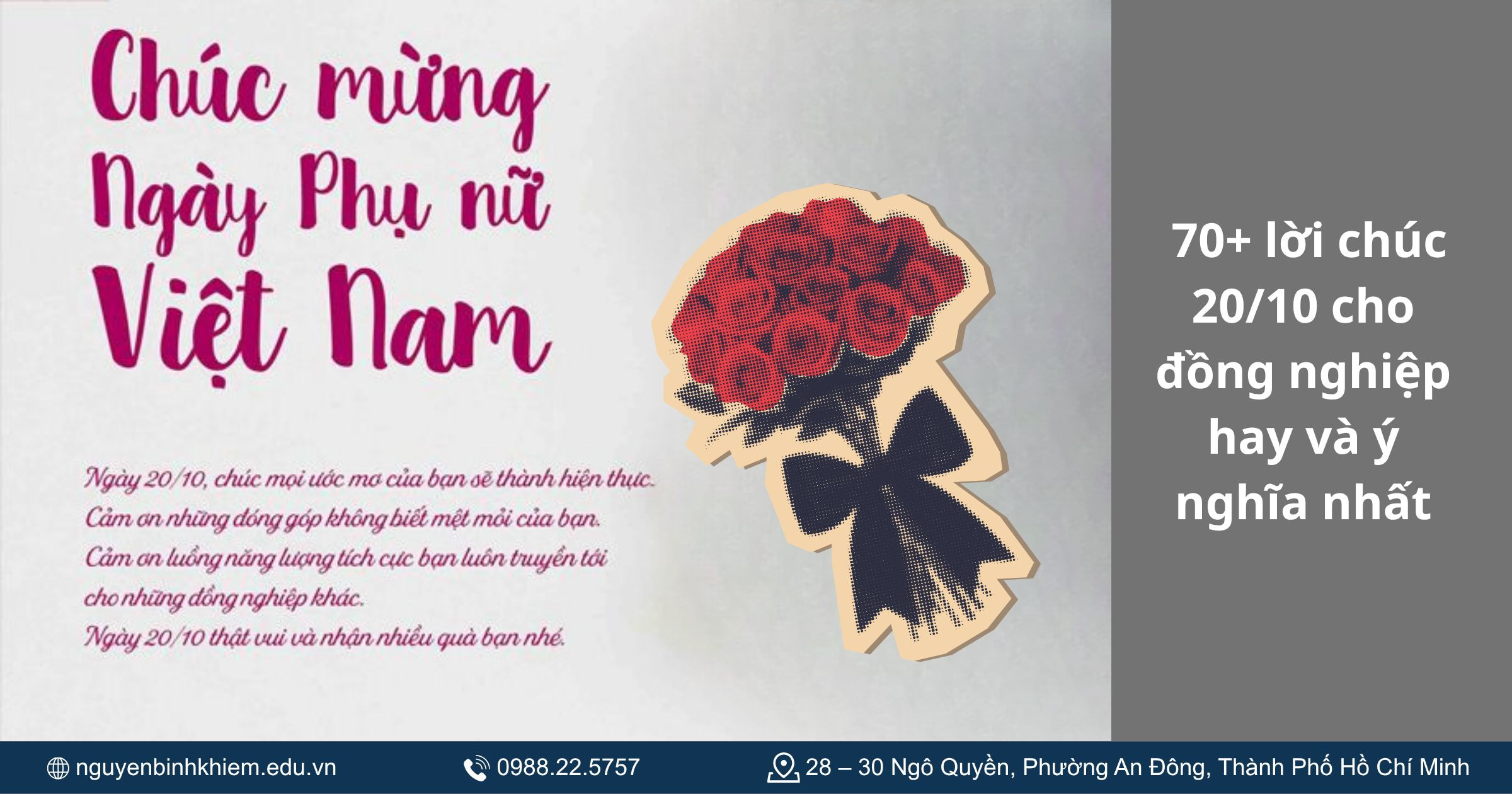  70+ lời chúc 20/10 cho đồng nghiệp hay và ý nghĩa nhất