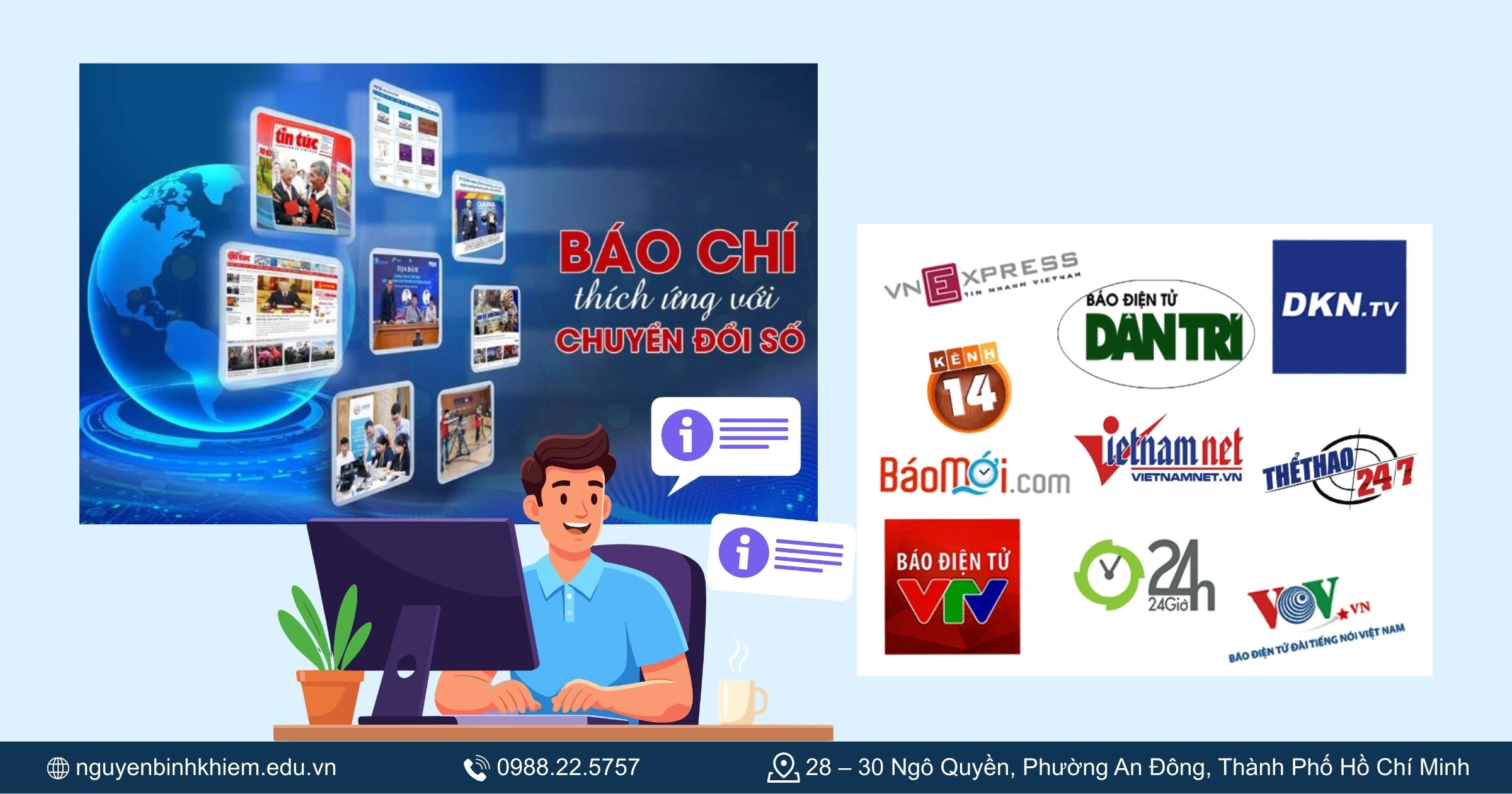 Báo chí và trang tin giáo dục uy tín