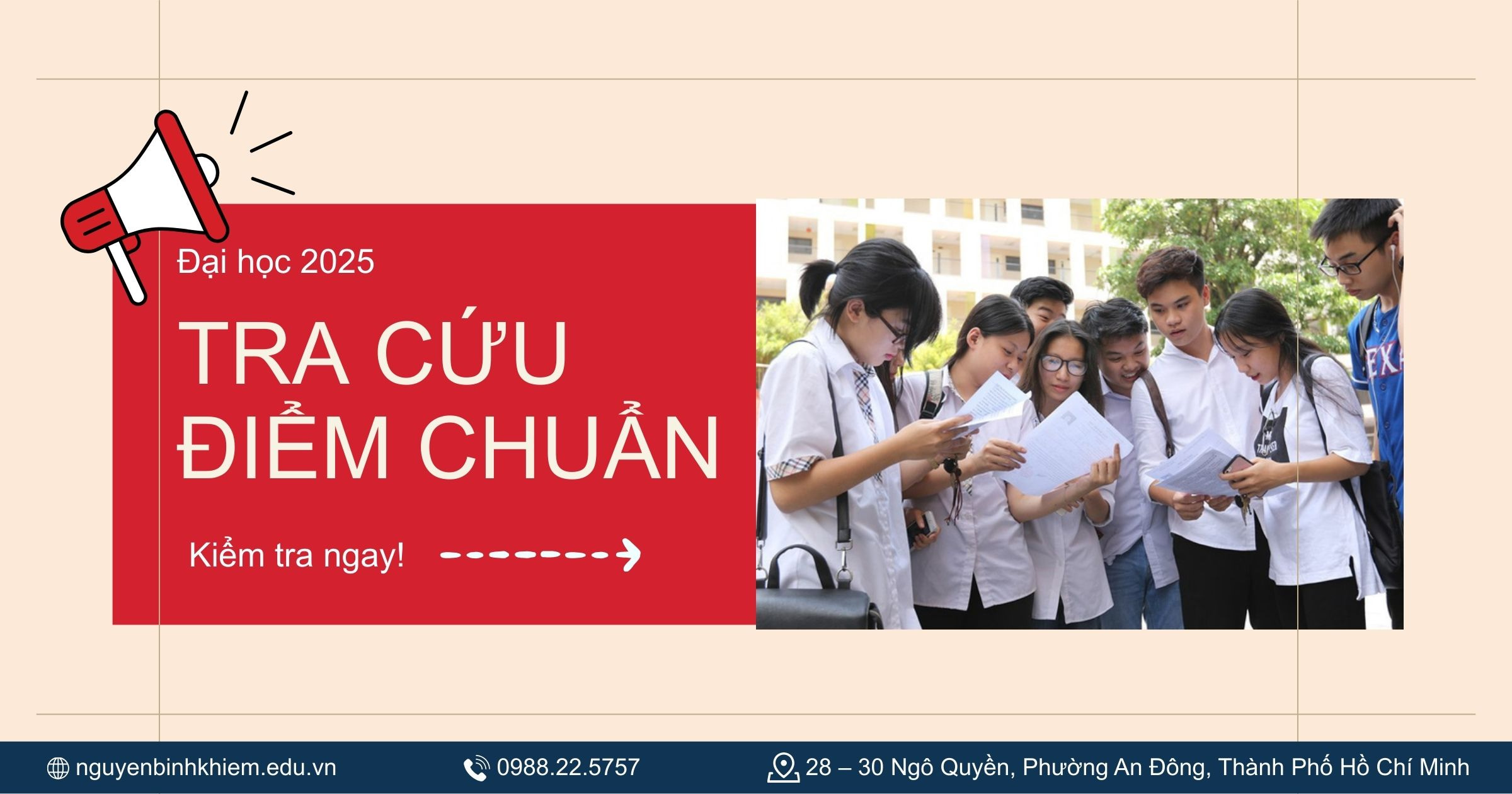 Cách tra điểm chuẩn đại học 2025 nhanh và chính xác