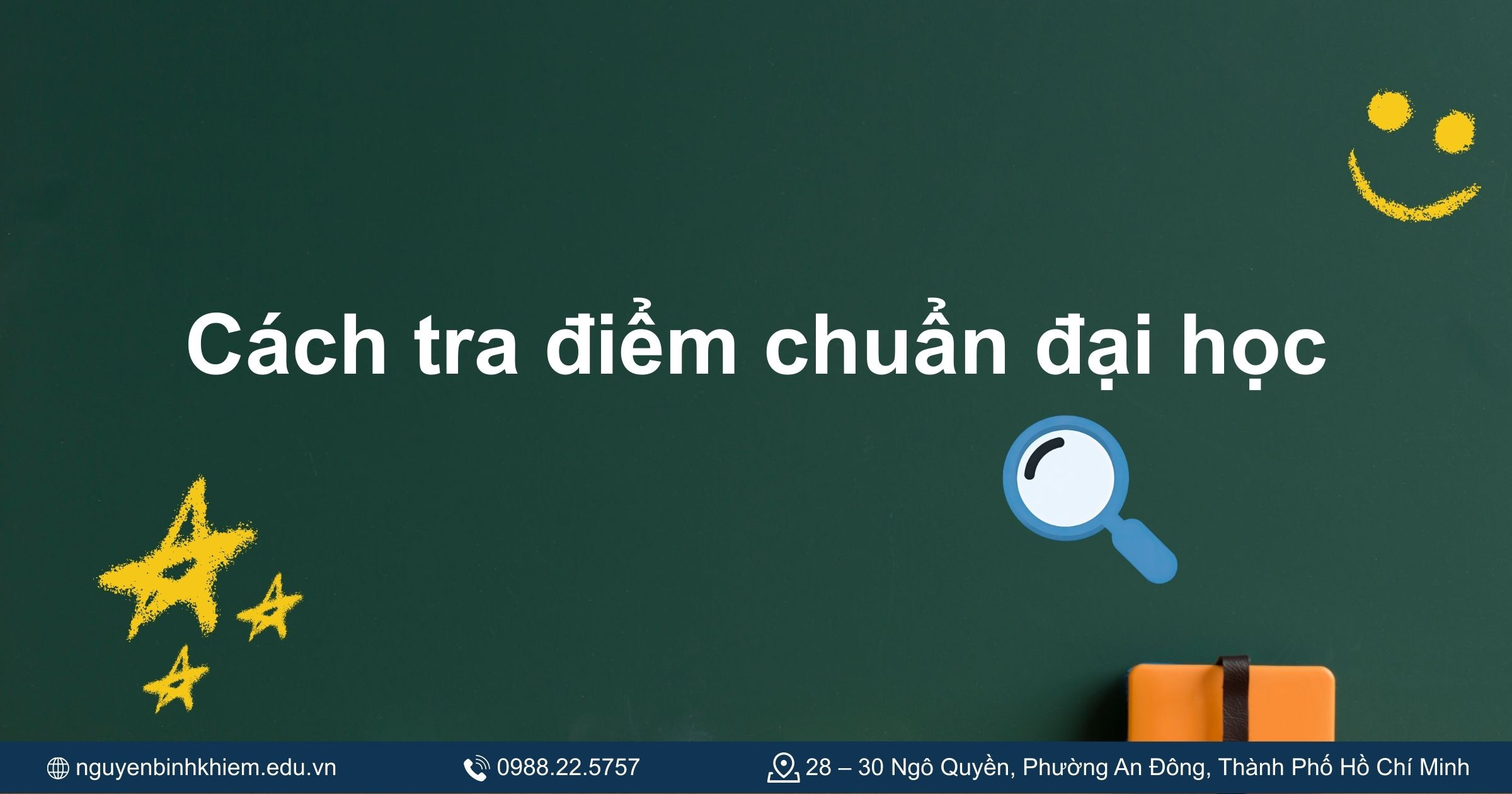 Cách tra điểm chuẩn đại học 2025 nhanh và chính xác