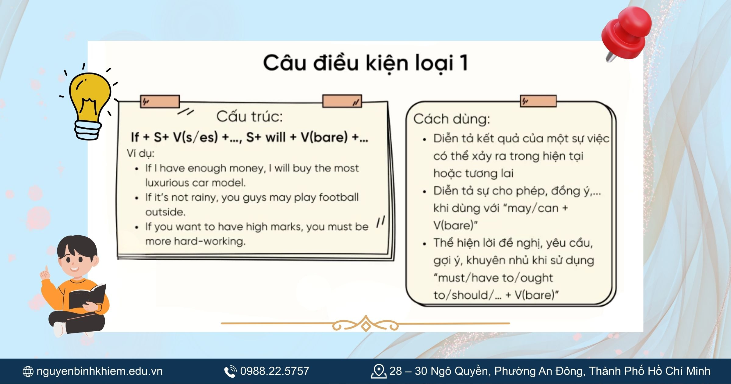 Câu điều kiện loại 1
