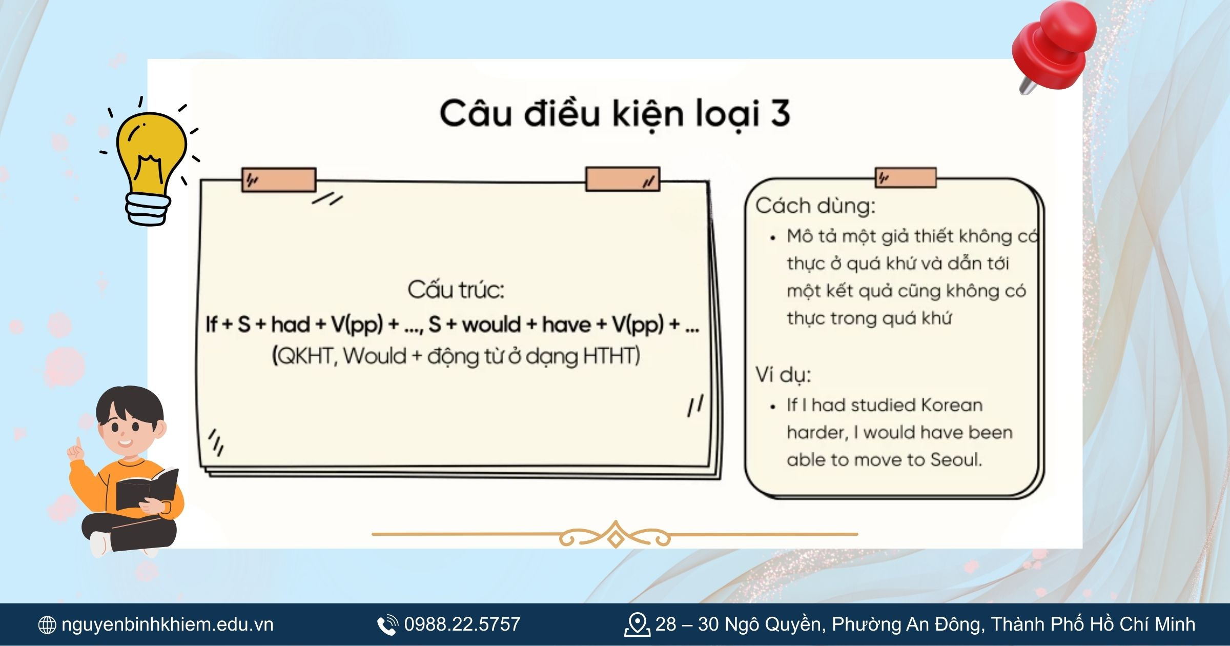 Câu điều kiện loại 3