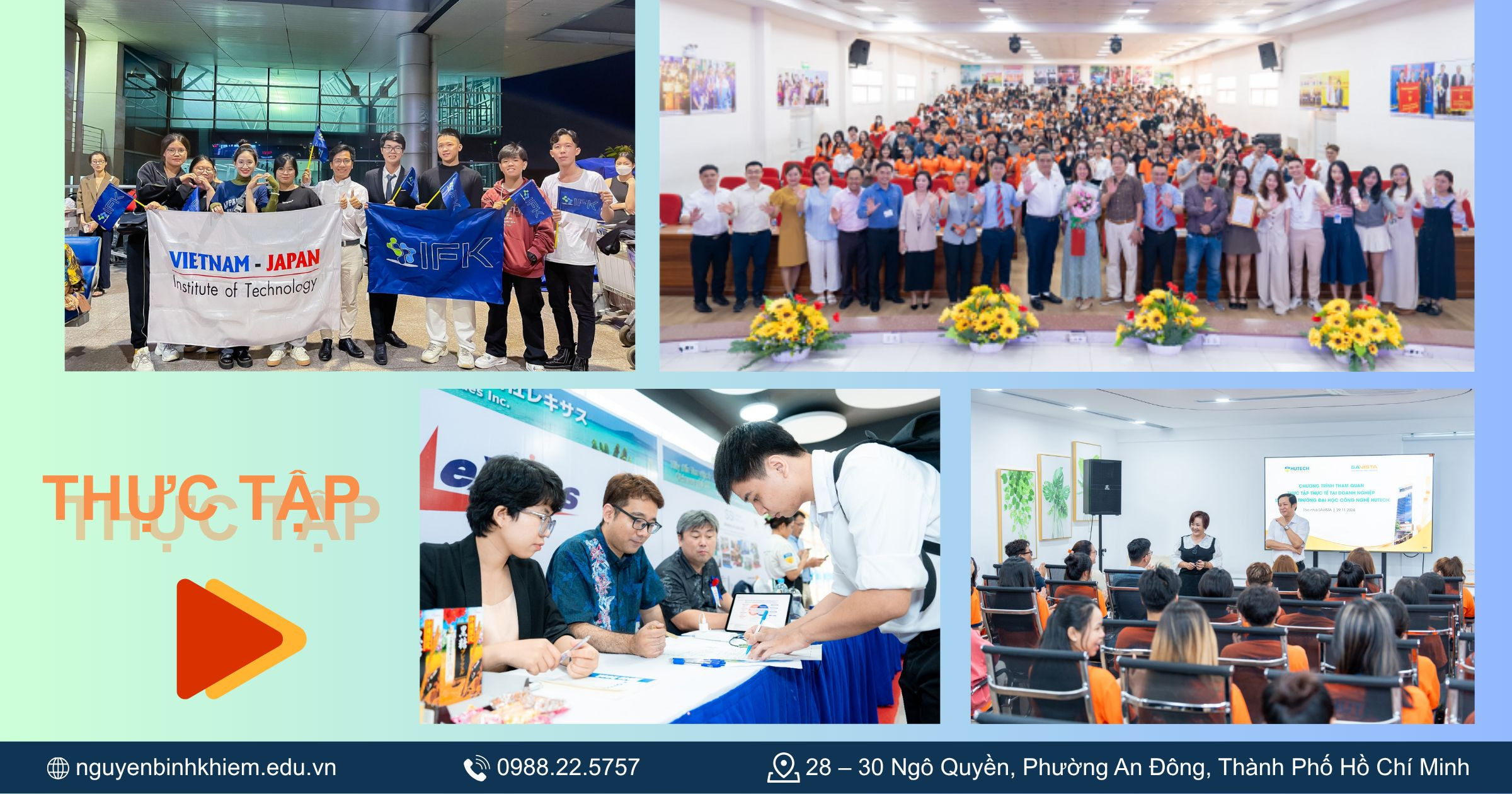 Ch°¡ng trình thñc t­p ¡i hÍc HUTECHChương trình thực tập Đại học HUTECH 