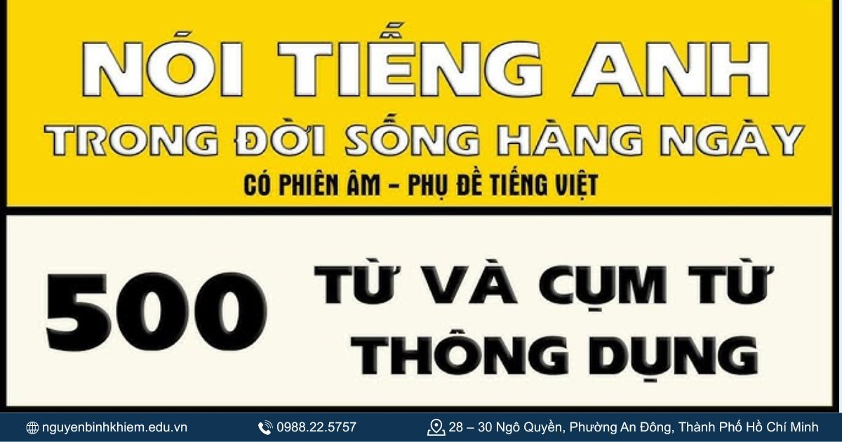Cụm từ thông dụng 