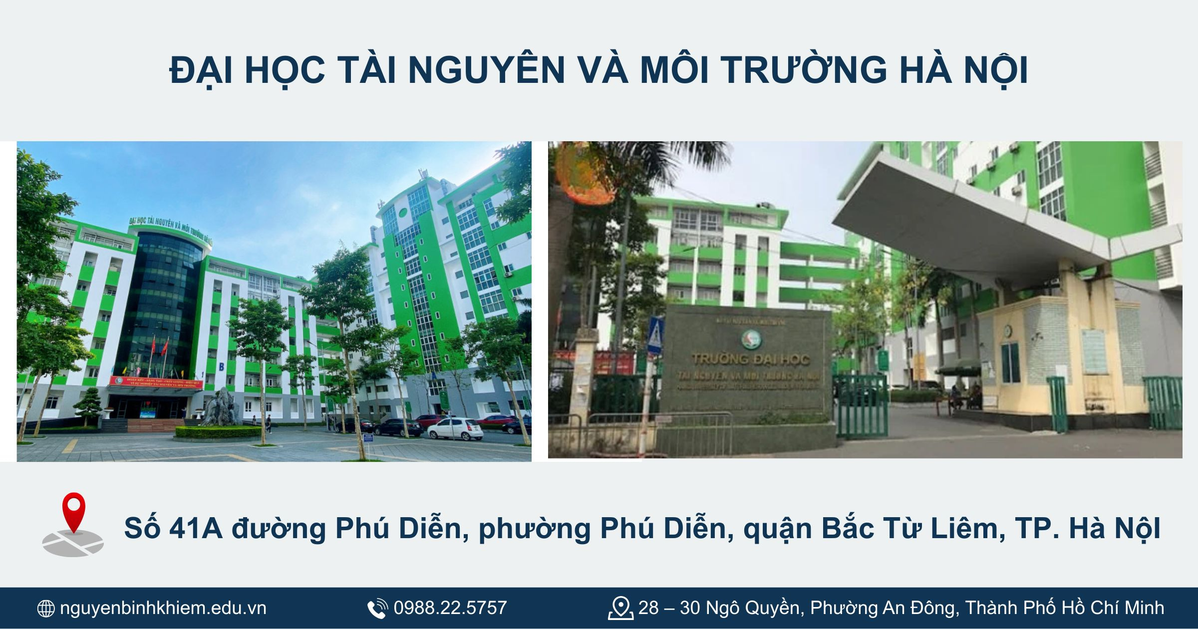Đại học Tài nguyên và Môi trường Hà Nội