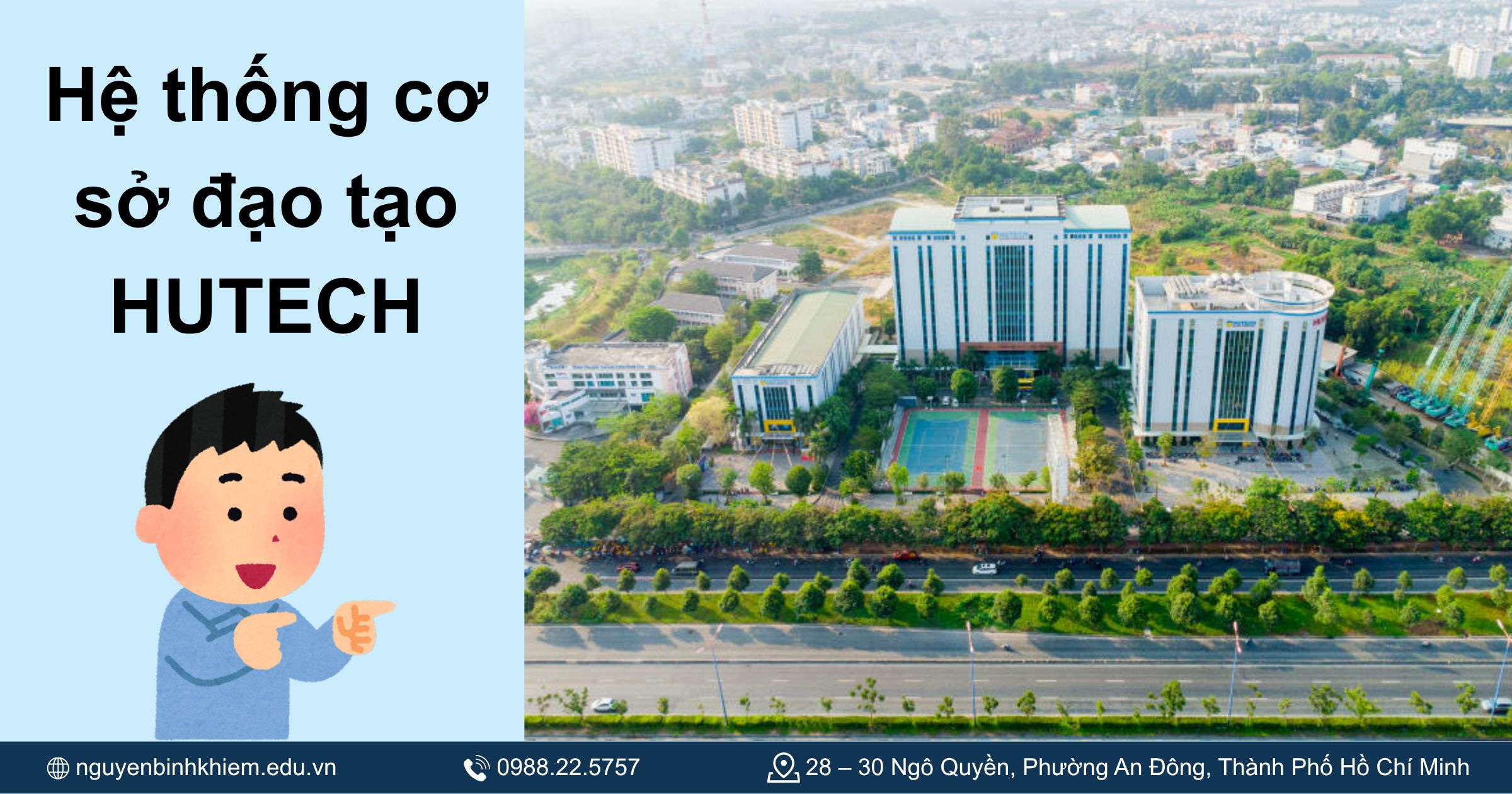 Hệ thống cơ sở đào tạo HUTECH
