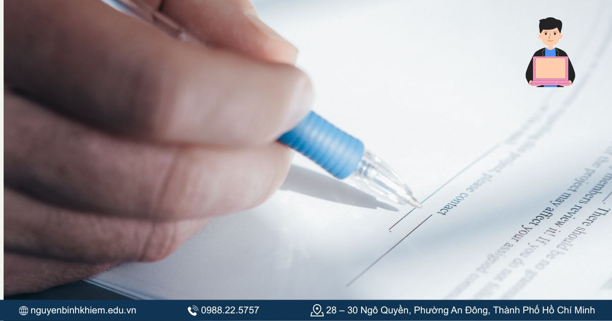 Cách viết đơn xin nghỉ học