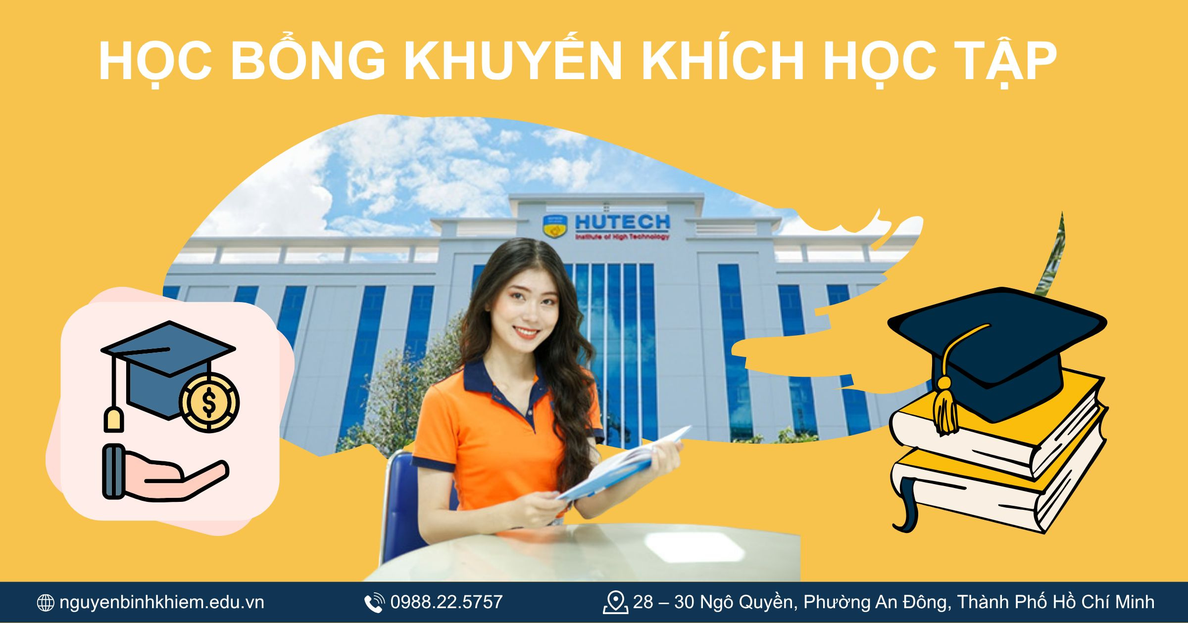 Học bổng khuyến khích học tập Đại học HUTECH
