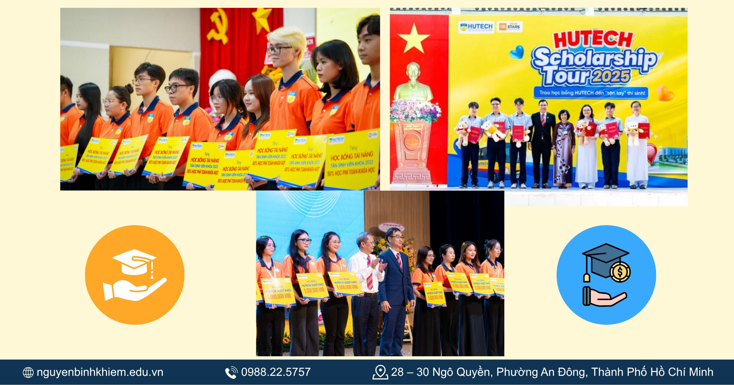 Học bổng tuyển sinh Đại học HUTECH