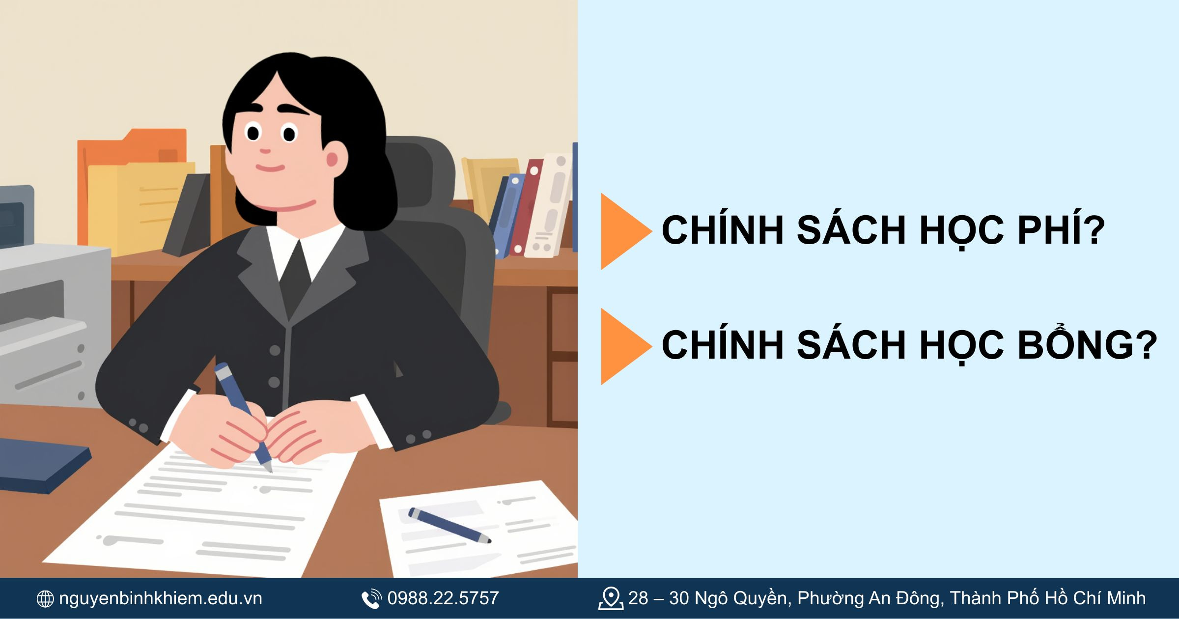 Học phí dự kiến và chính sách học bổng