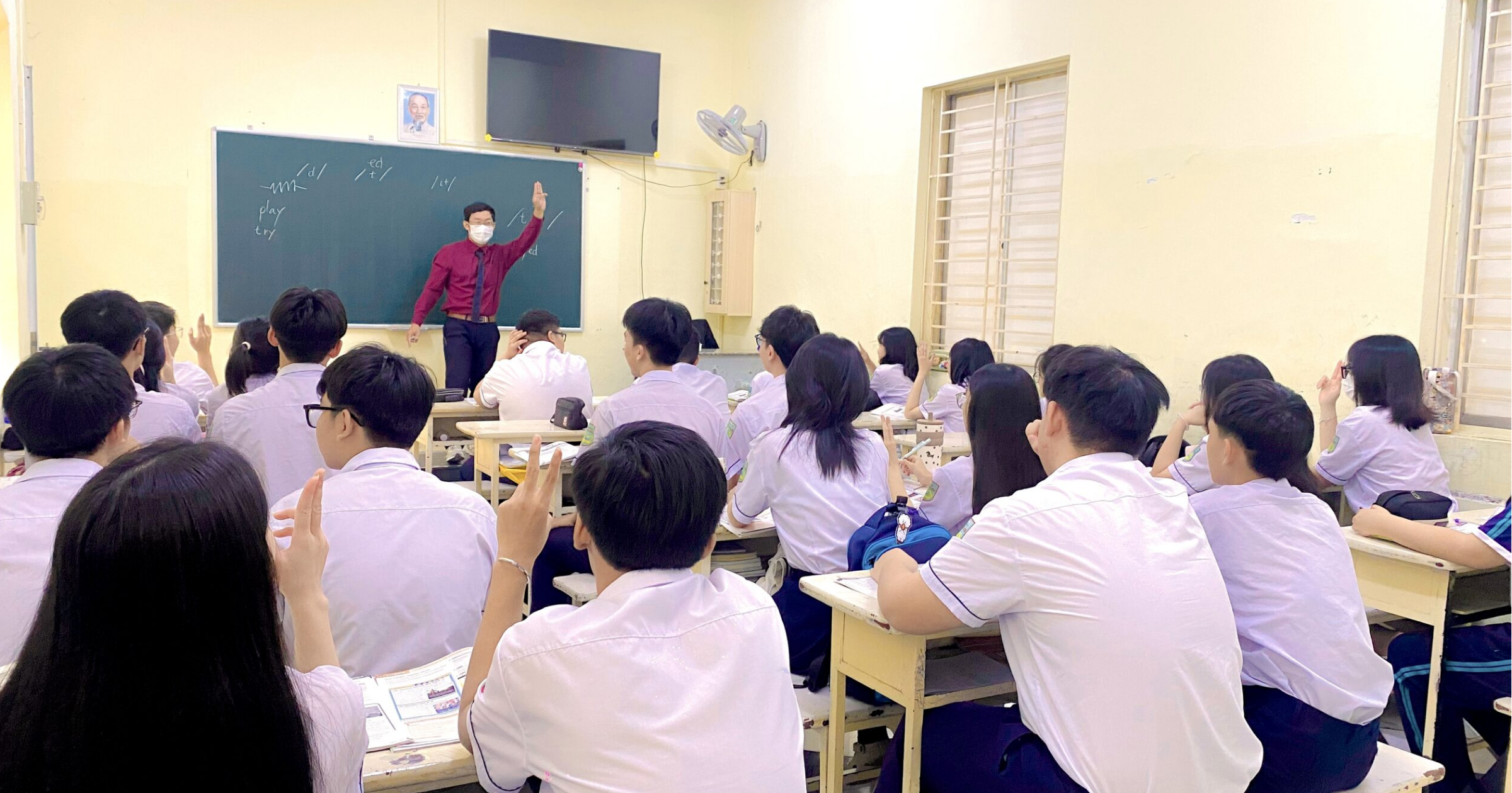 Học tiếng anh tại Nguyễn Bỉnh Khiêm