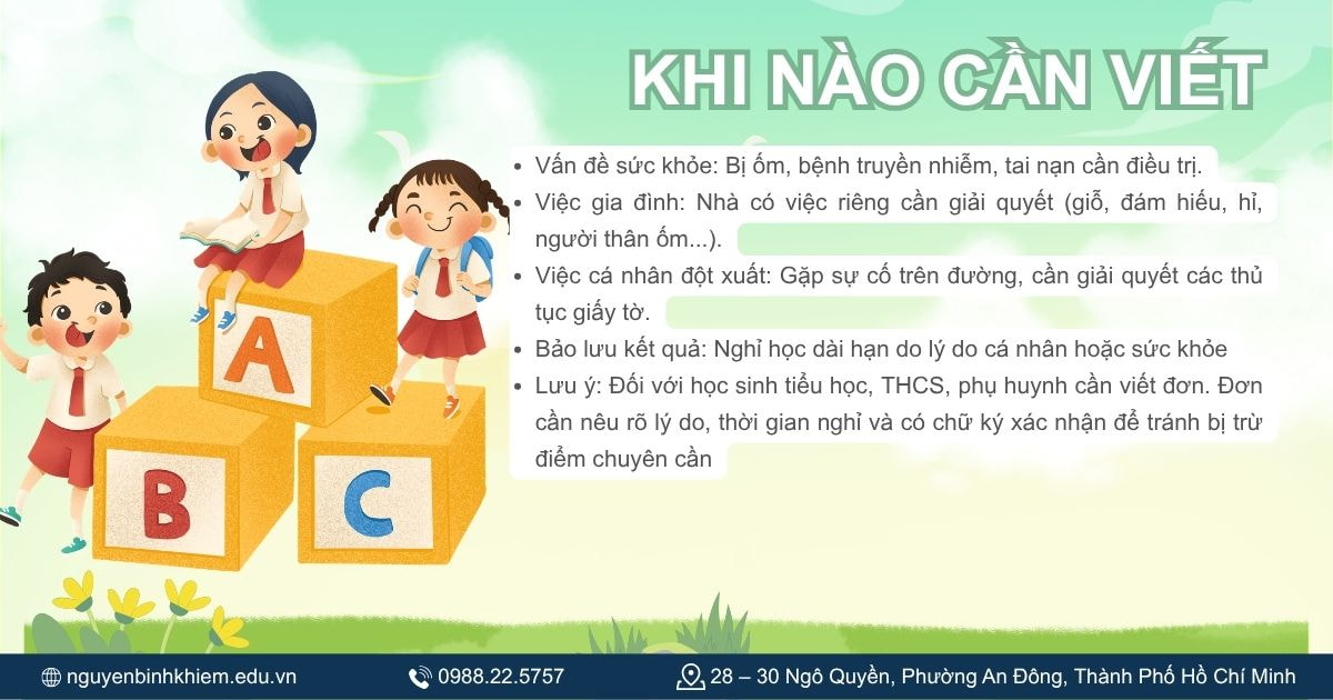 Khi nào cần viết đơn
