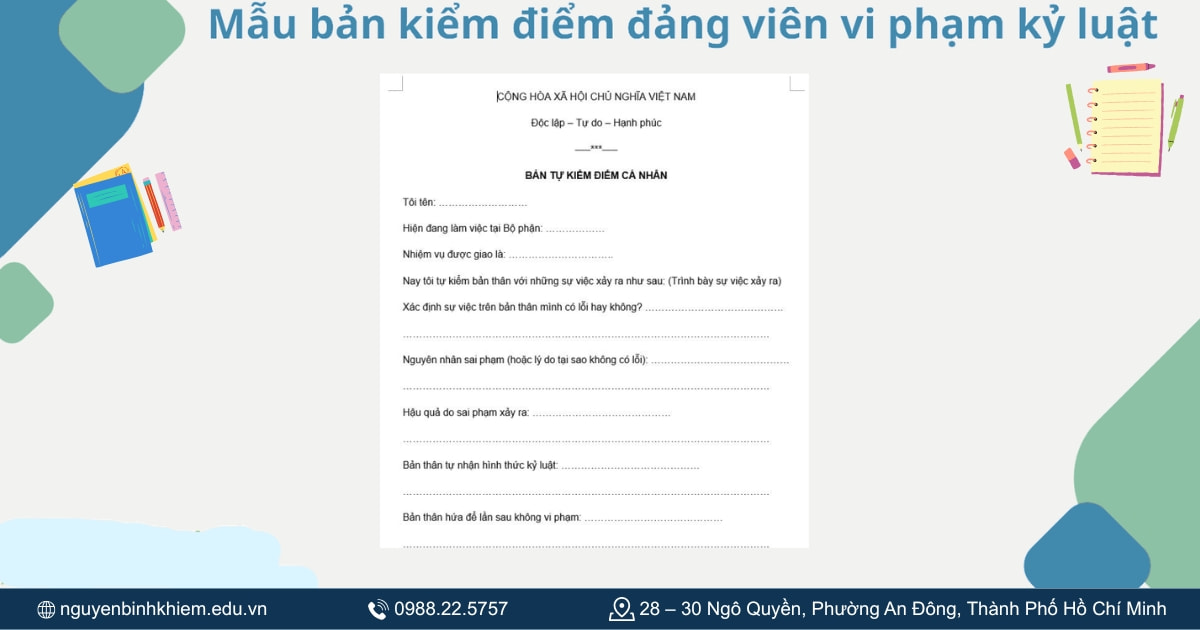 Kiểm điểm cuối năm 