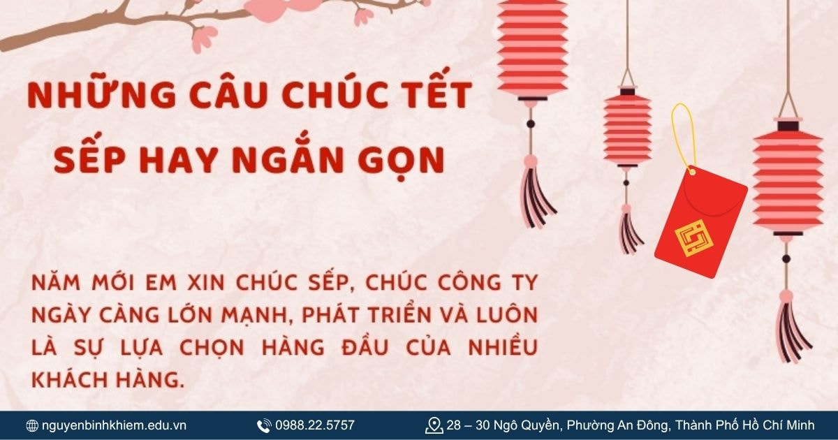 Lời chúc năm mới cho Sếp và khách hàng