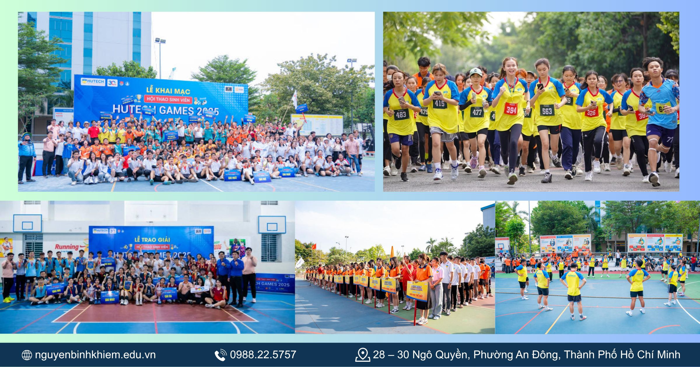 Môi trường học tập và hoạt động sinh viên HUTECH