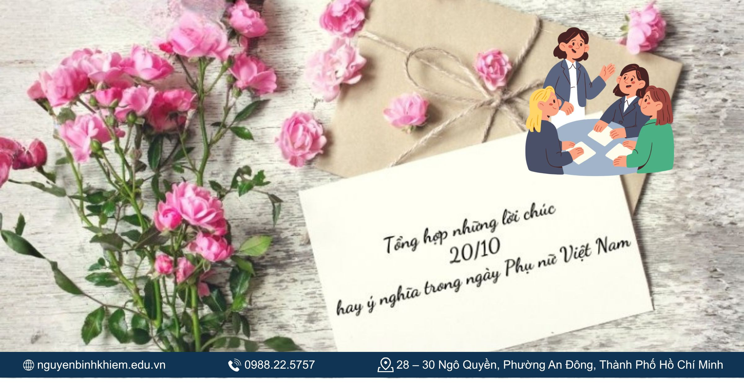  Những lời chúc 20/10 ý nghĩa cho đồng nghiệp