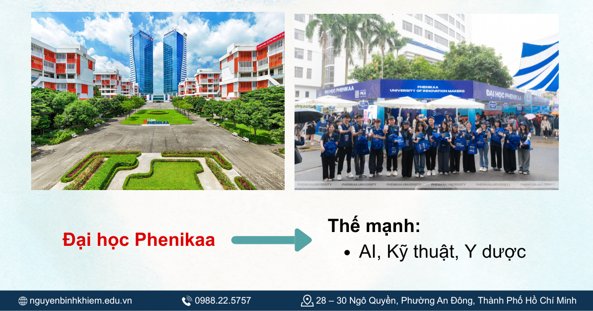 Thế mạnh Đại học Phenikaa
