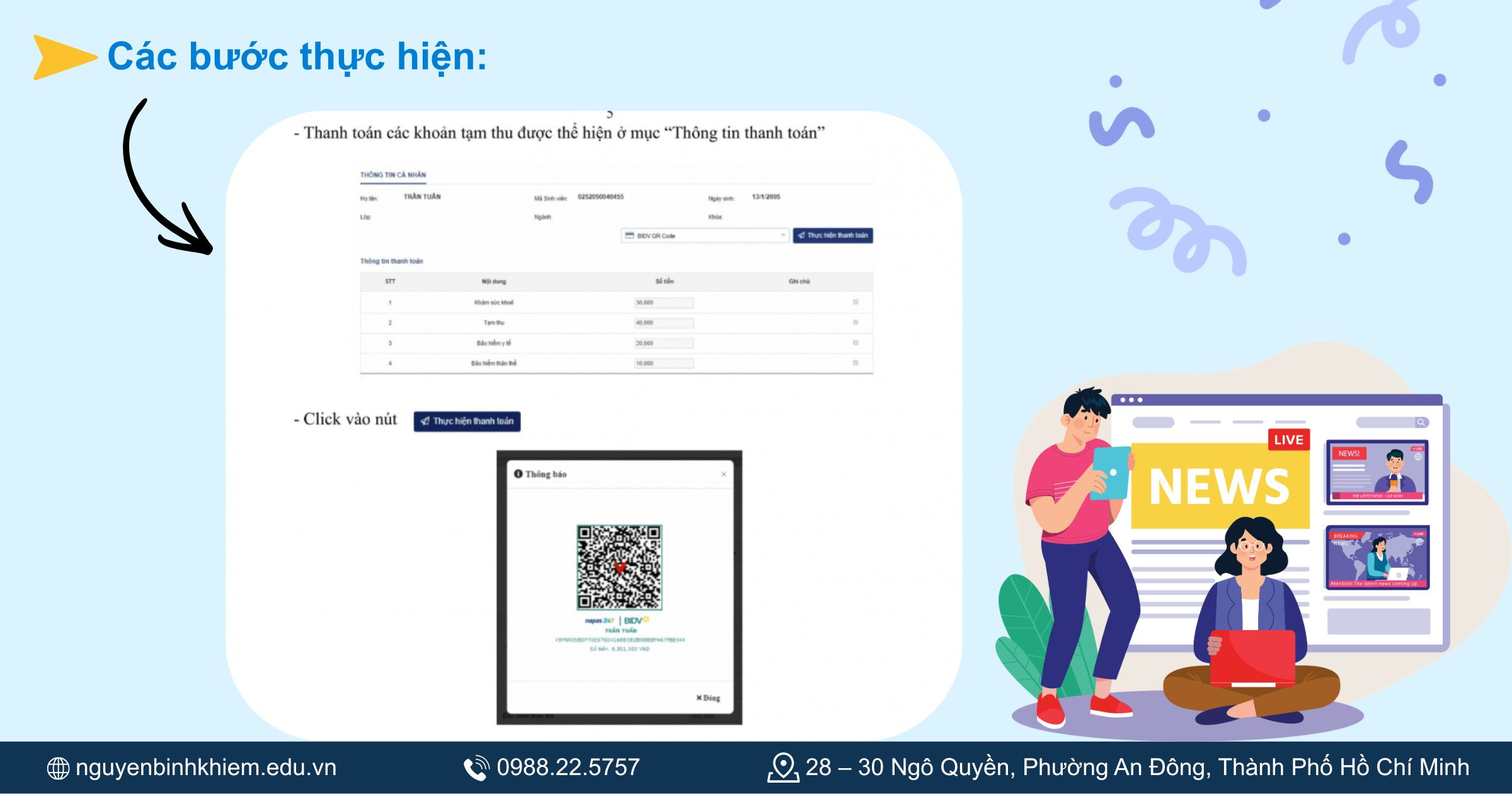 Thông tin thanh toán