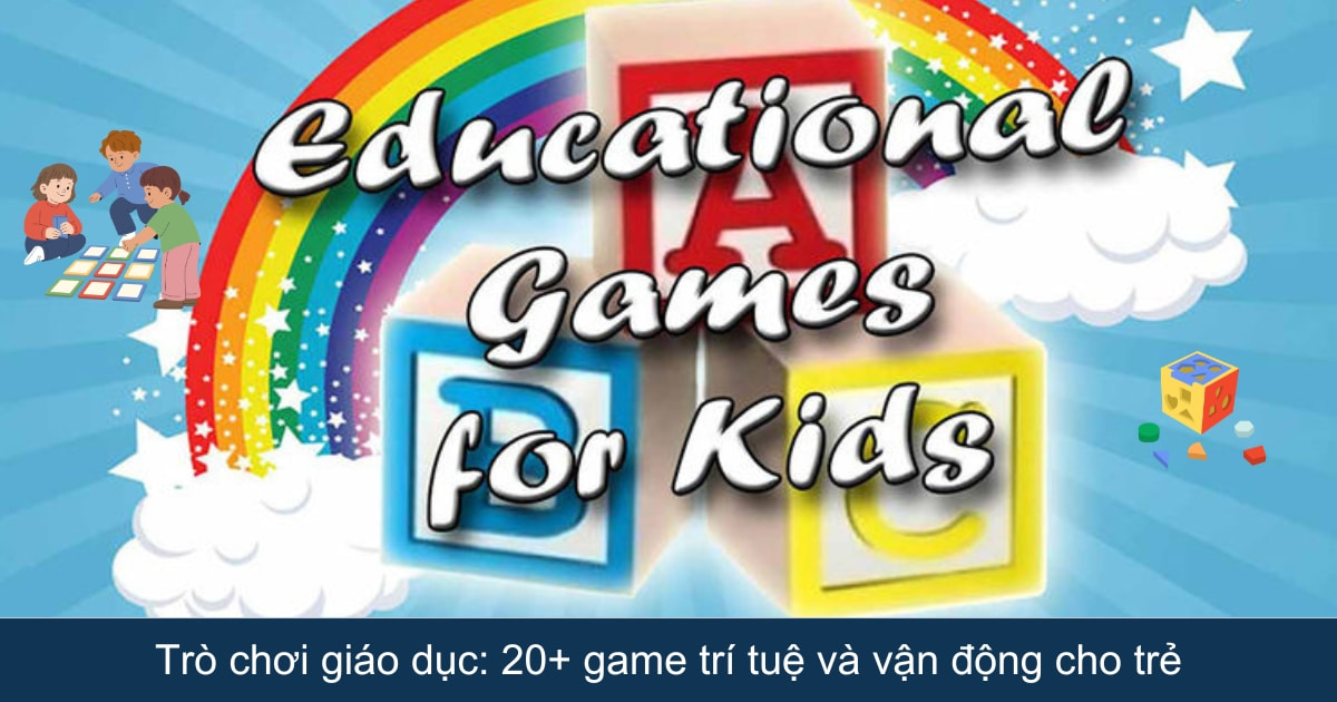 Trò chơi giáo dục