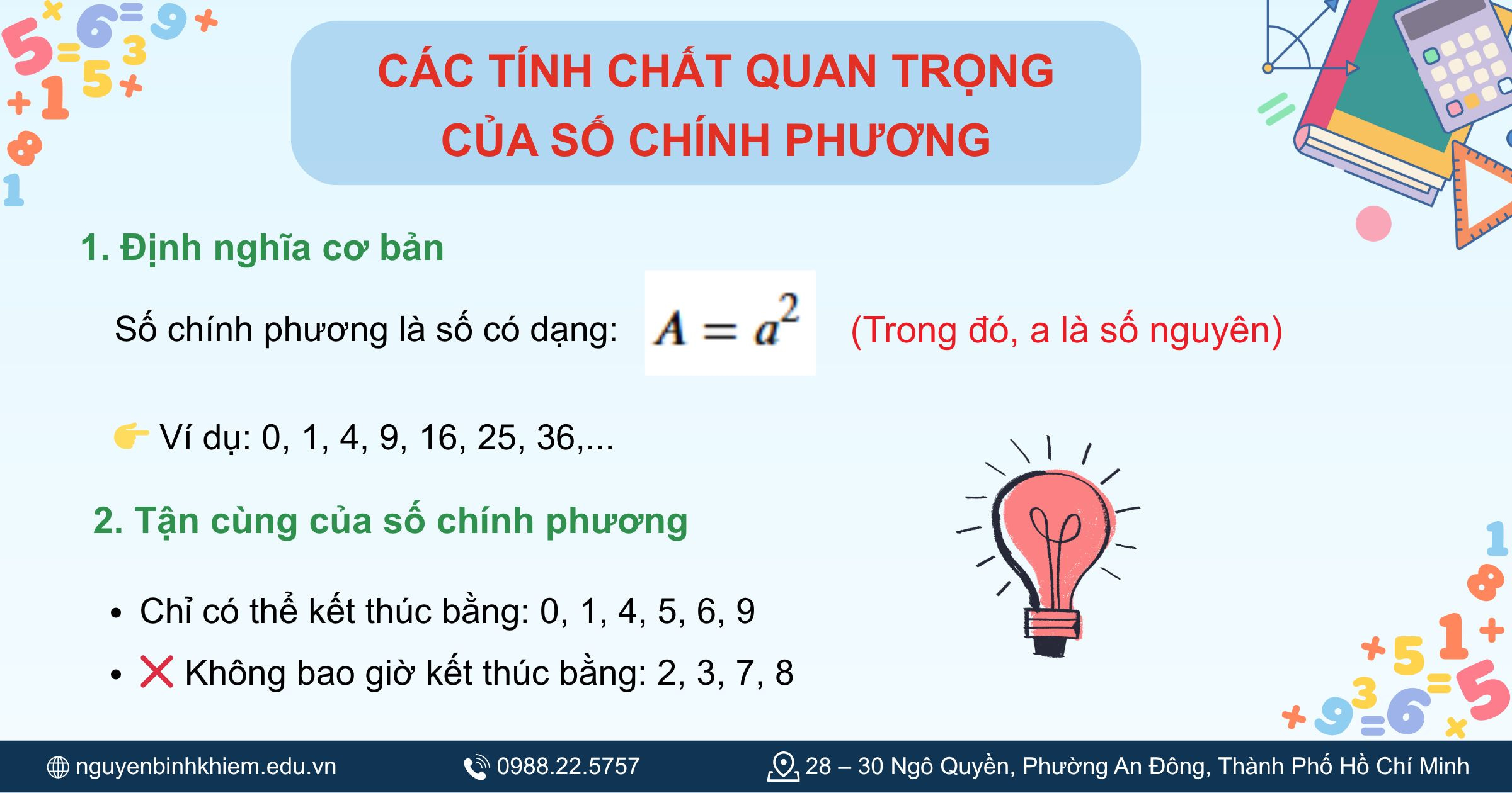 Tính chất 1 và 2