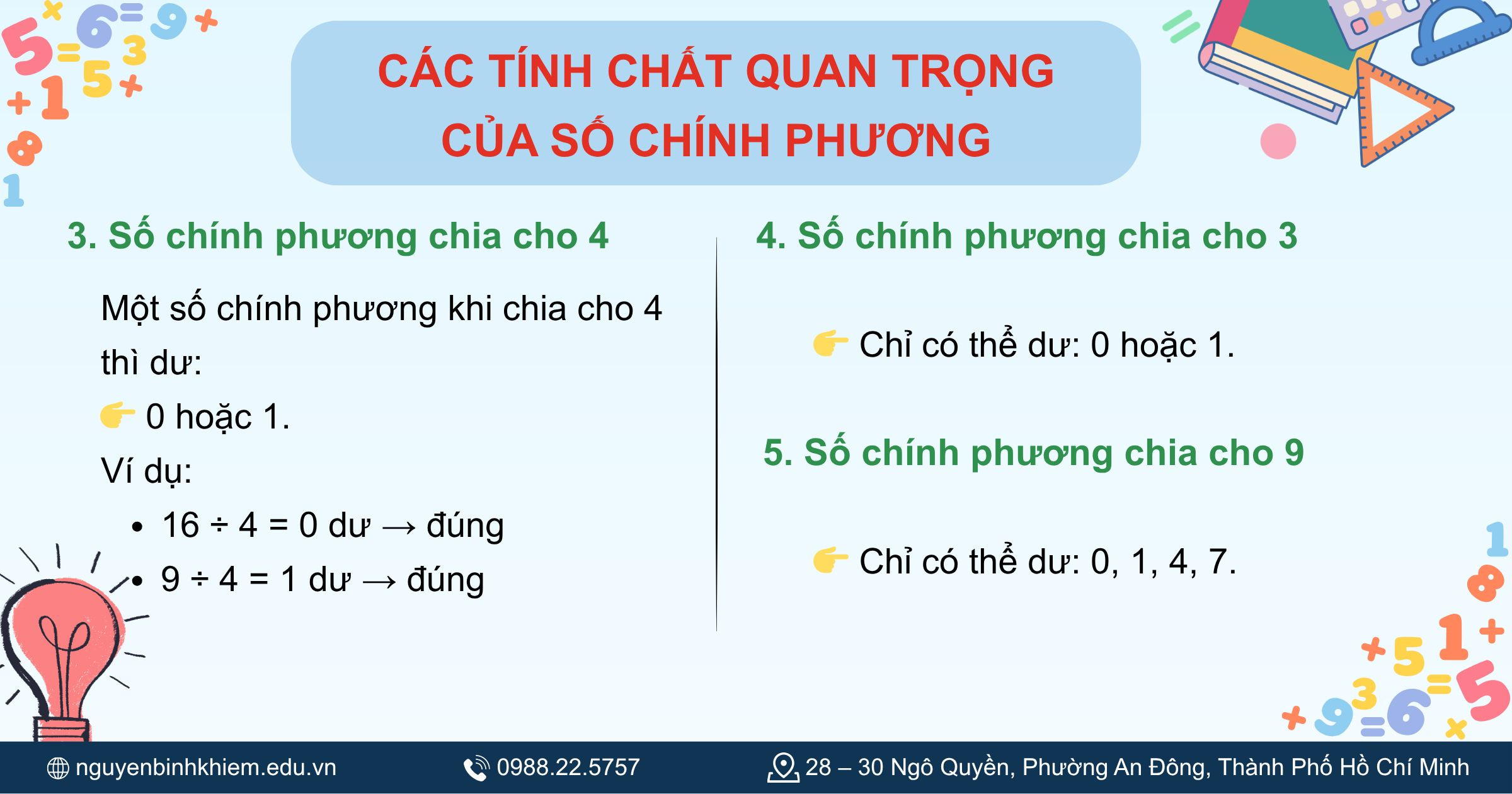 Tính chất khác