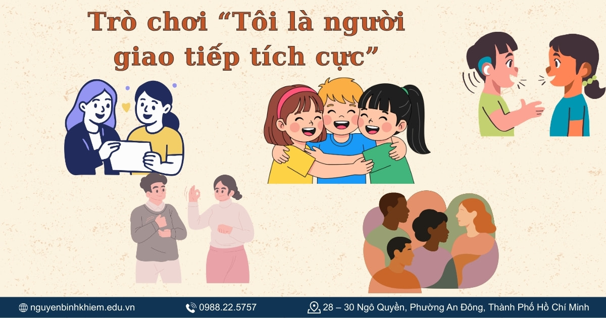 Trò chơi" Tôi là người giao tiếp tích cực" 