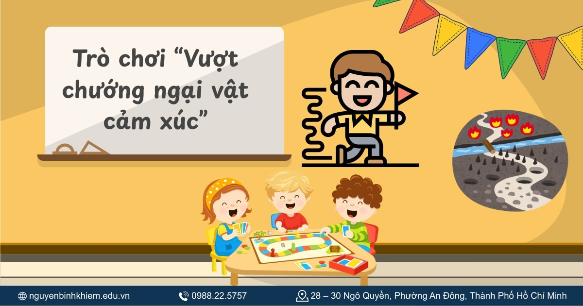 Trò chơi " Vượt chướng ngại vật cảm xúc" 