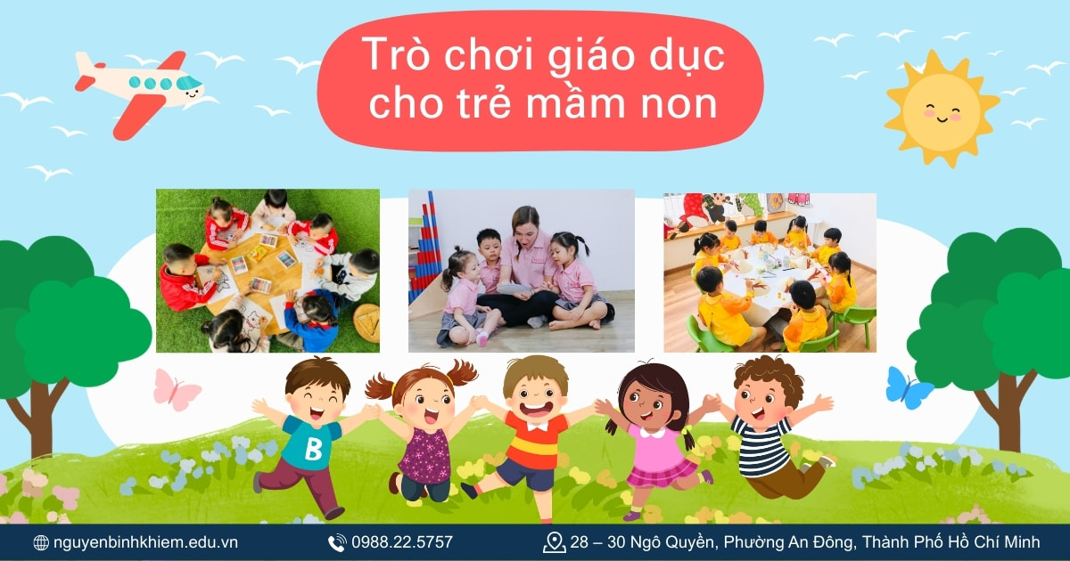 Trò chơi cho trẻ mầm non 