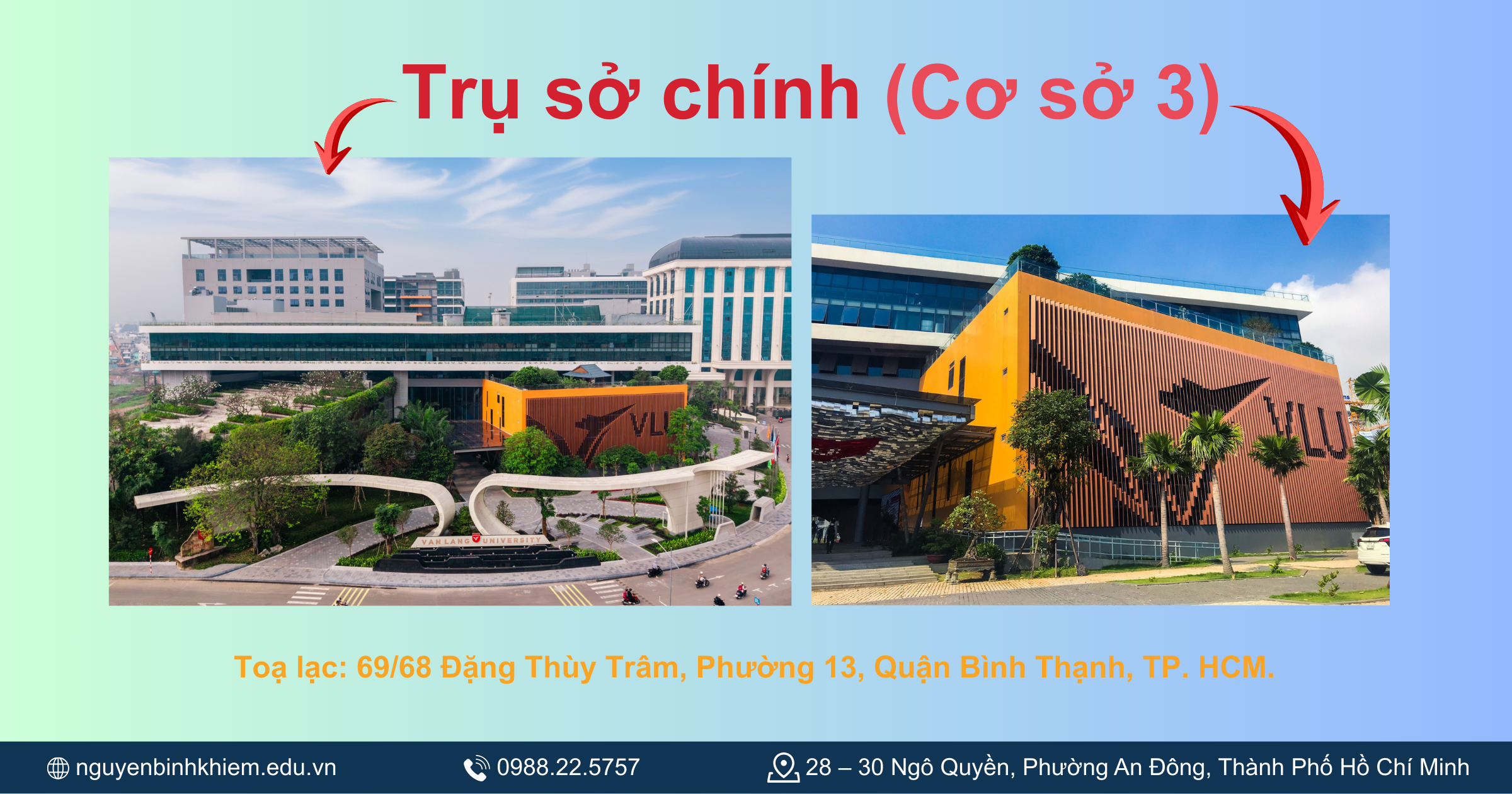 Trụ sở chính đại học Văn Lang