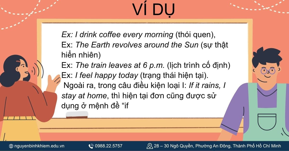 Ví dụ theo cách sử dụng