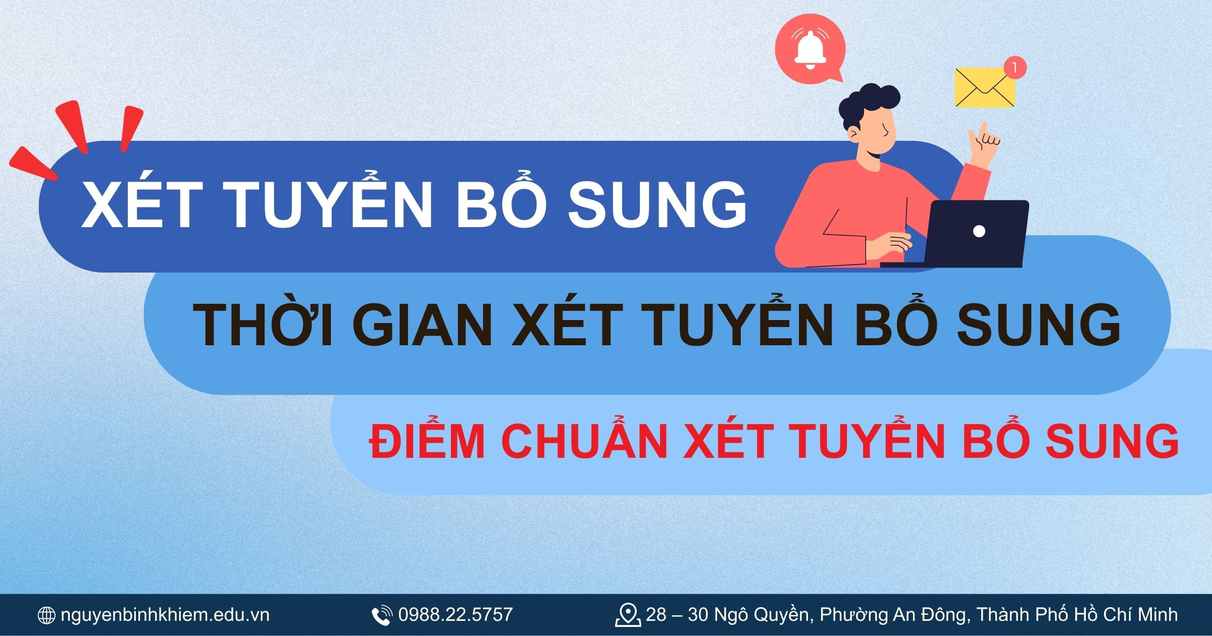 Xét tuyển bổ sung
