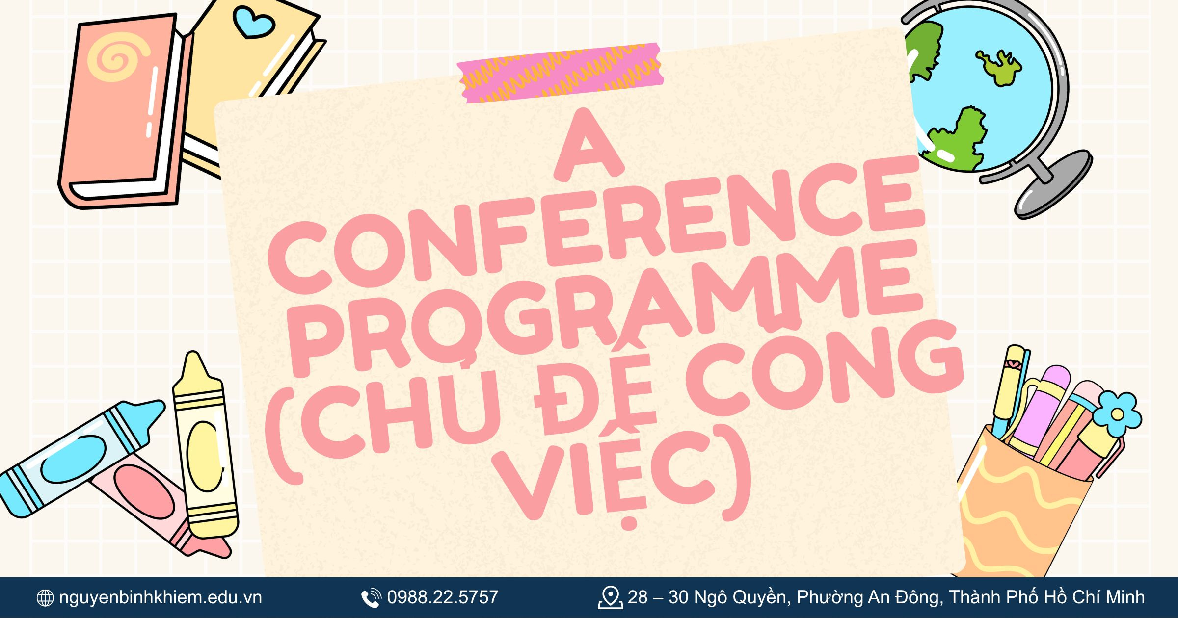 A Conference Programme (Chủ đề công việc)