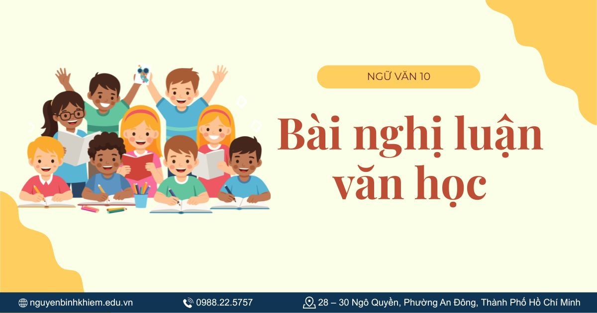 Bài nghị luận văn học