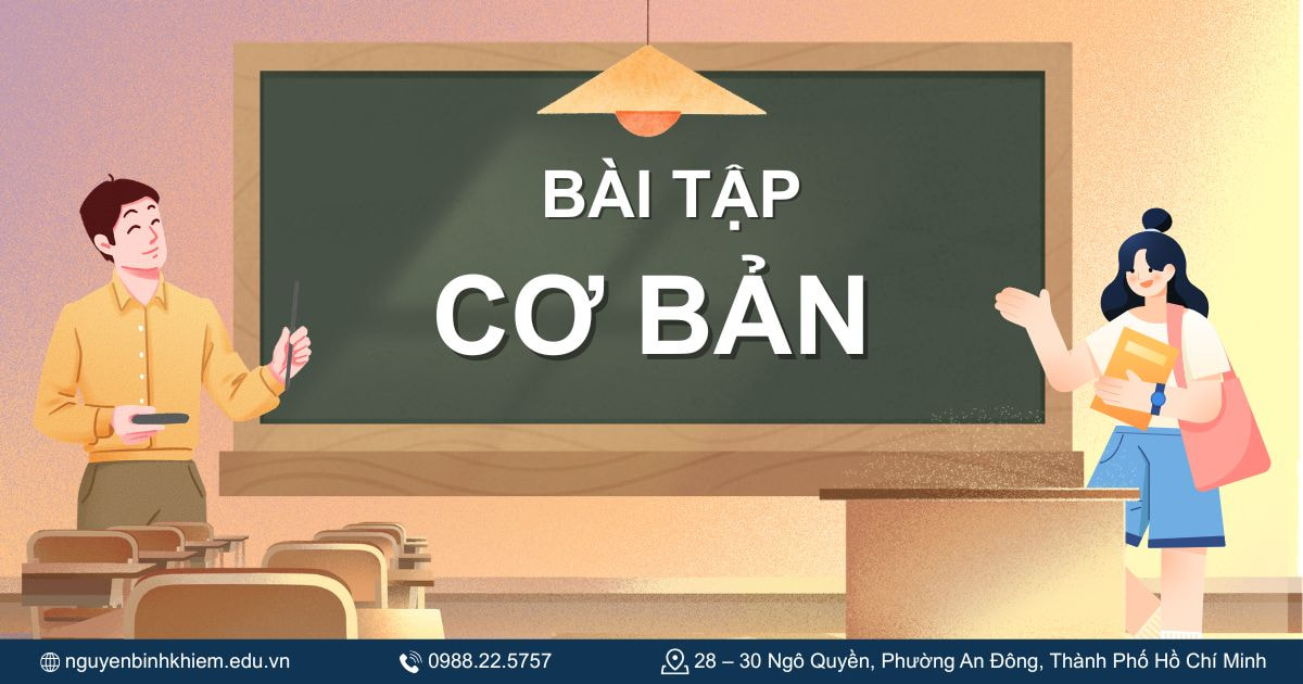 Bài tập cơ bản