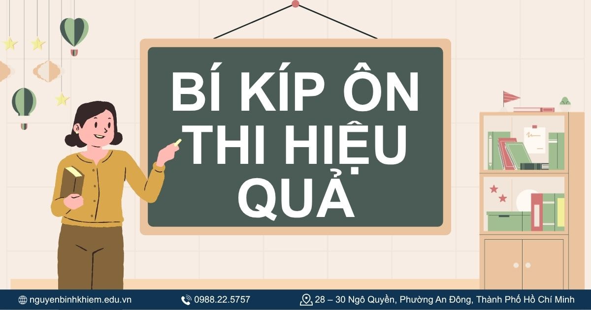 Bí kíp ôn thi khối D01 hiệu quả