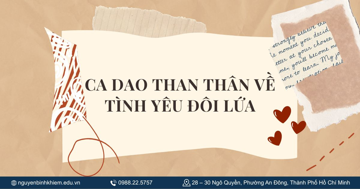 Ca dao than thân về tình yêu đôi lứa