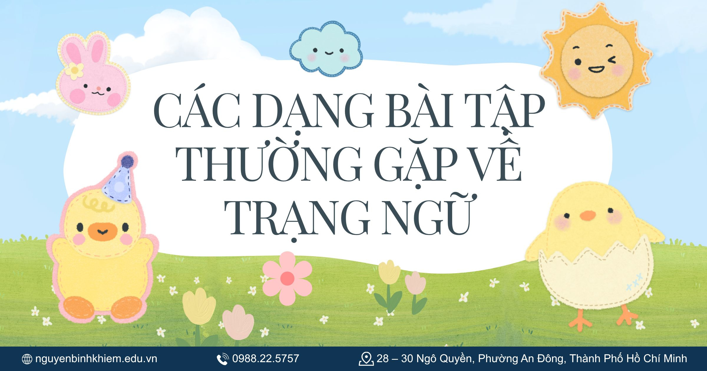 Các dạng bài tập thường gặp về trạng ngữ