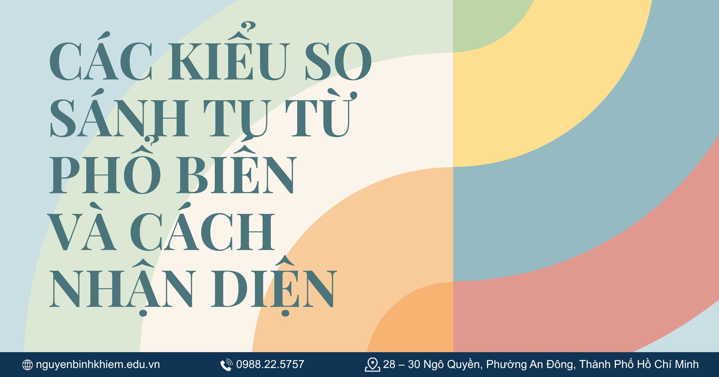 Các kiểu so sánh tu từ phổ biến và cách nhận diện
