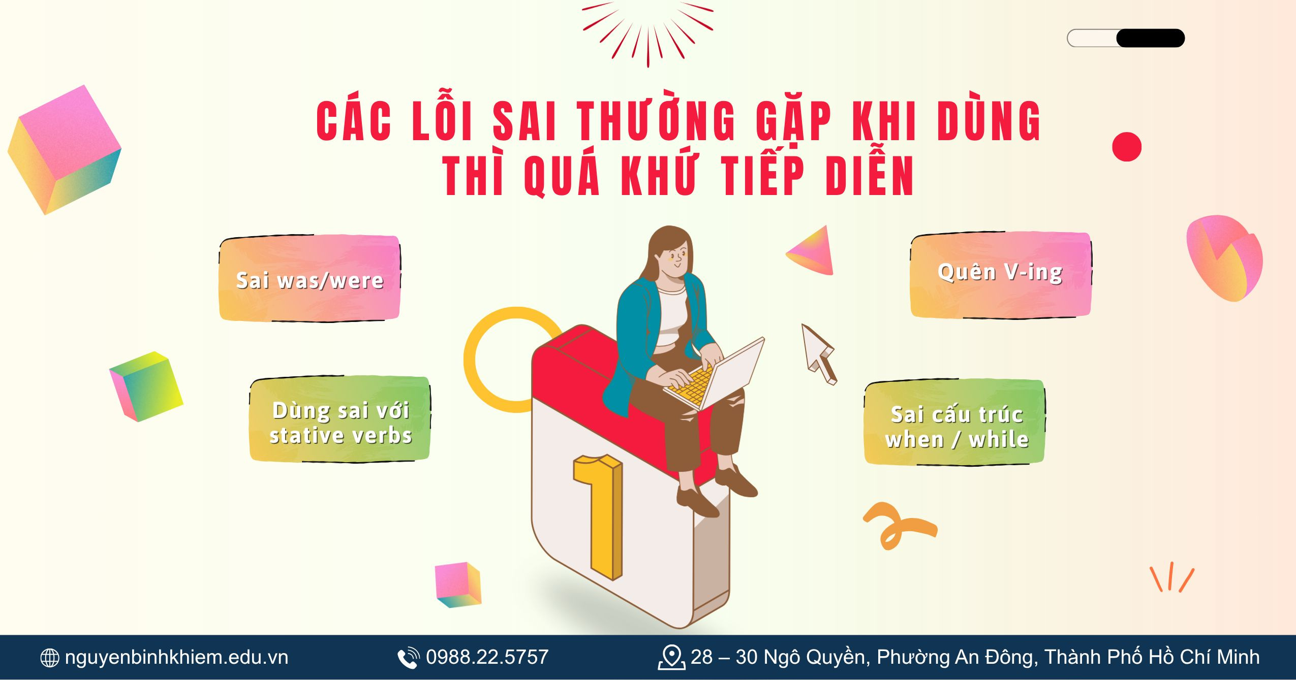 Các lỗi sai thường gặp