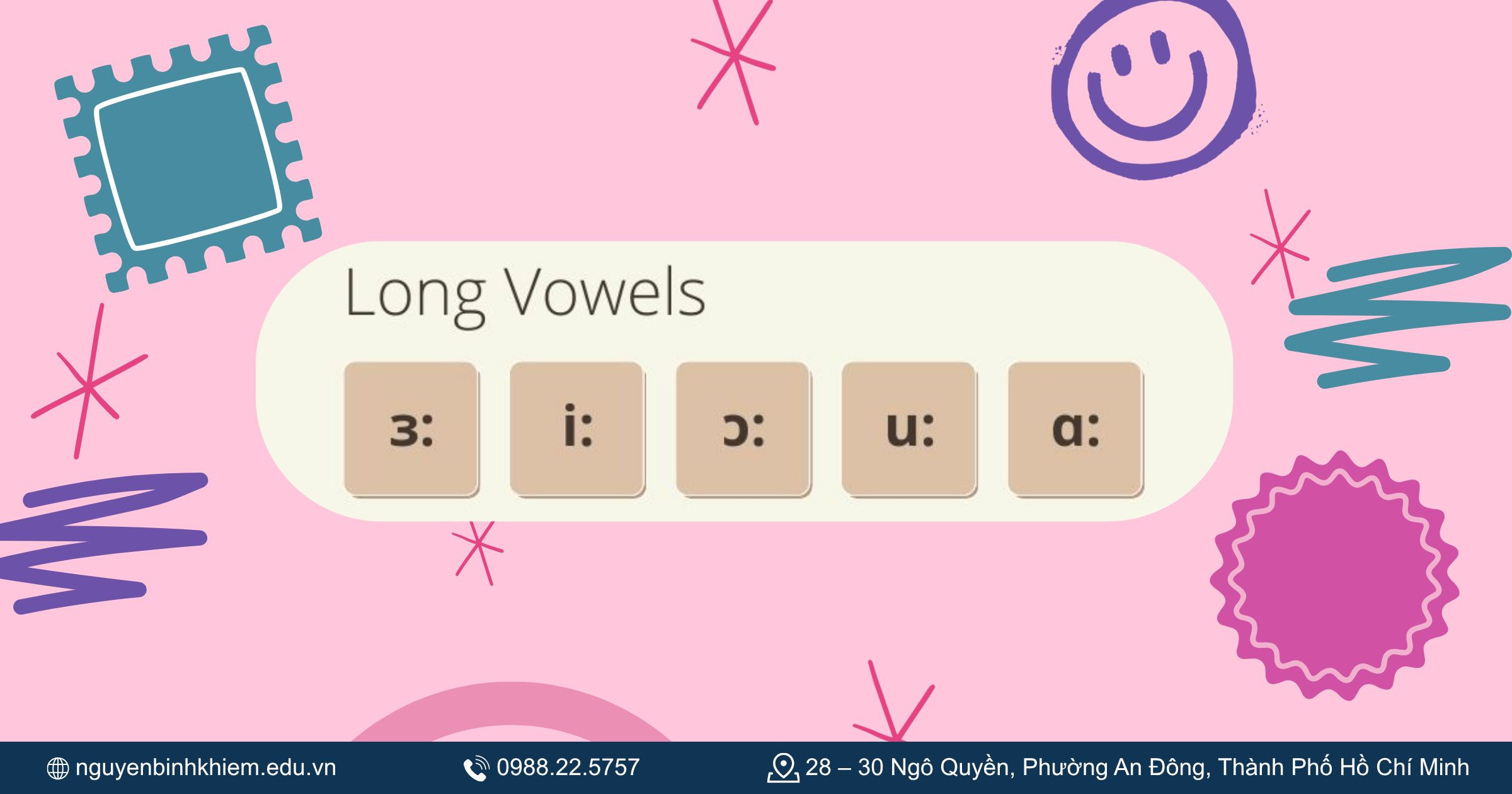 Cách đọc và viết nguyên âm đơn dài