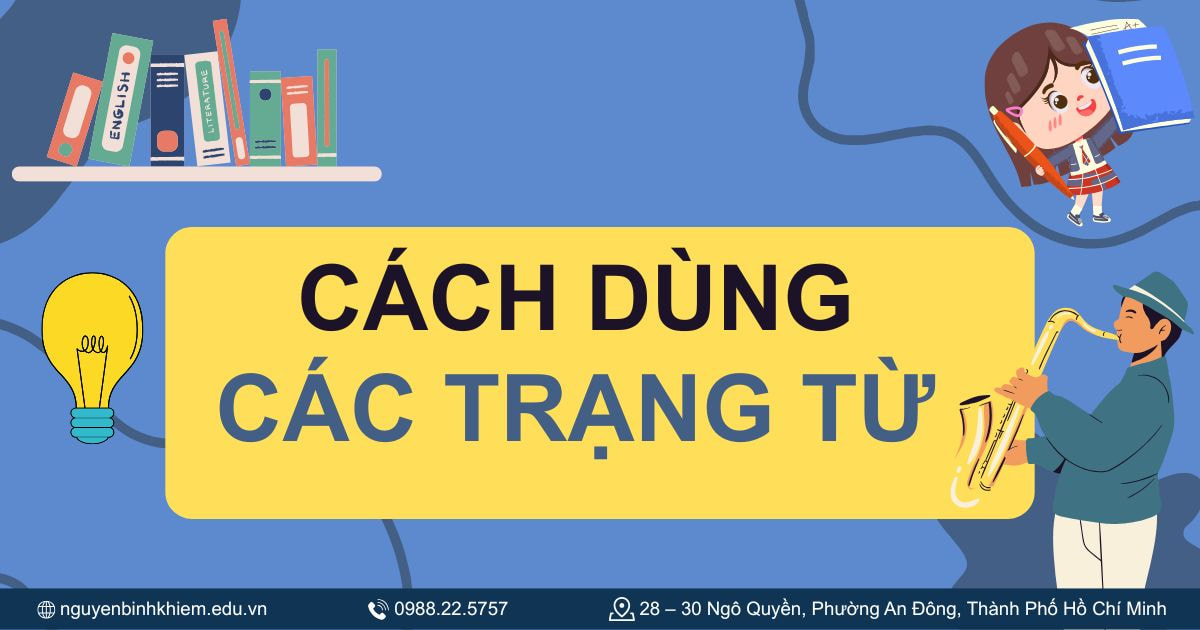 Cách dùng các trạng từ