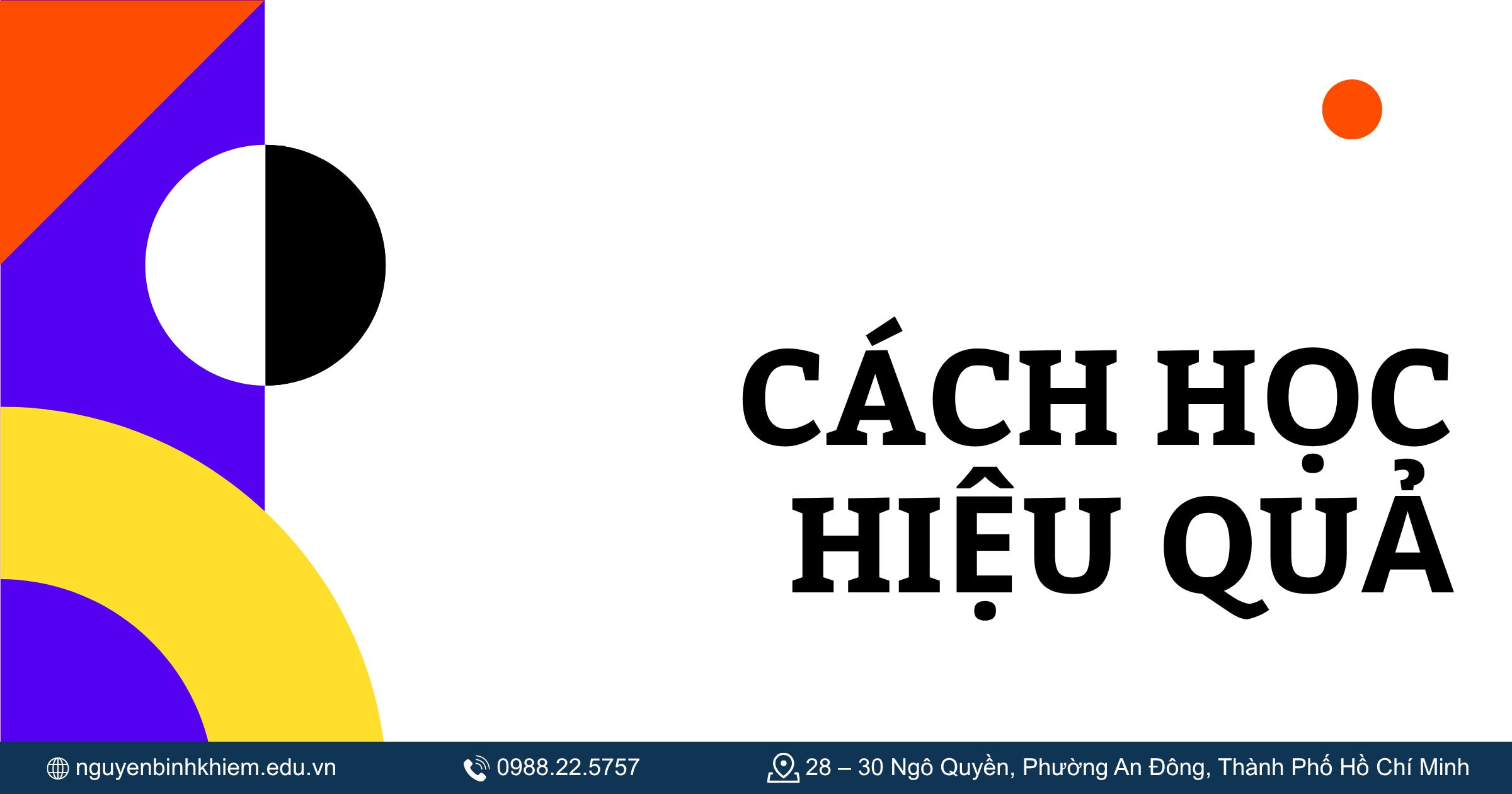 Cách học hiệu quả