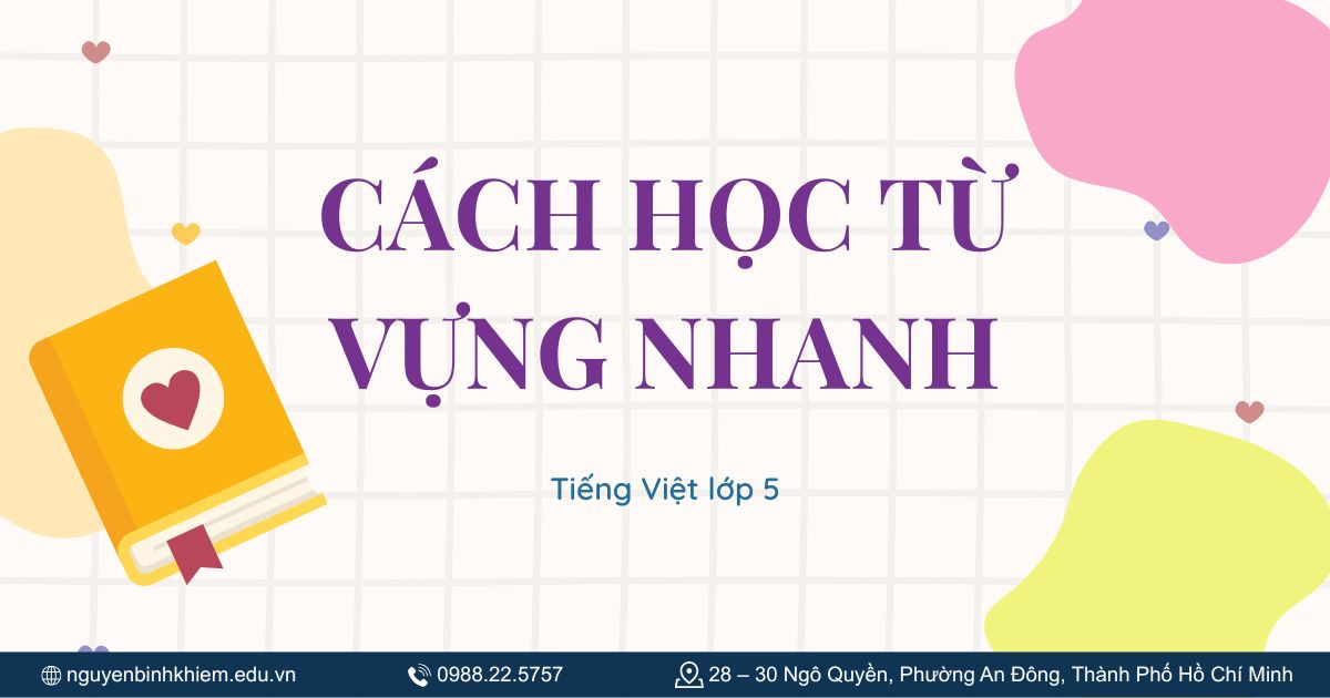 Cách học từ vựng nhanh