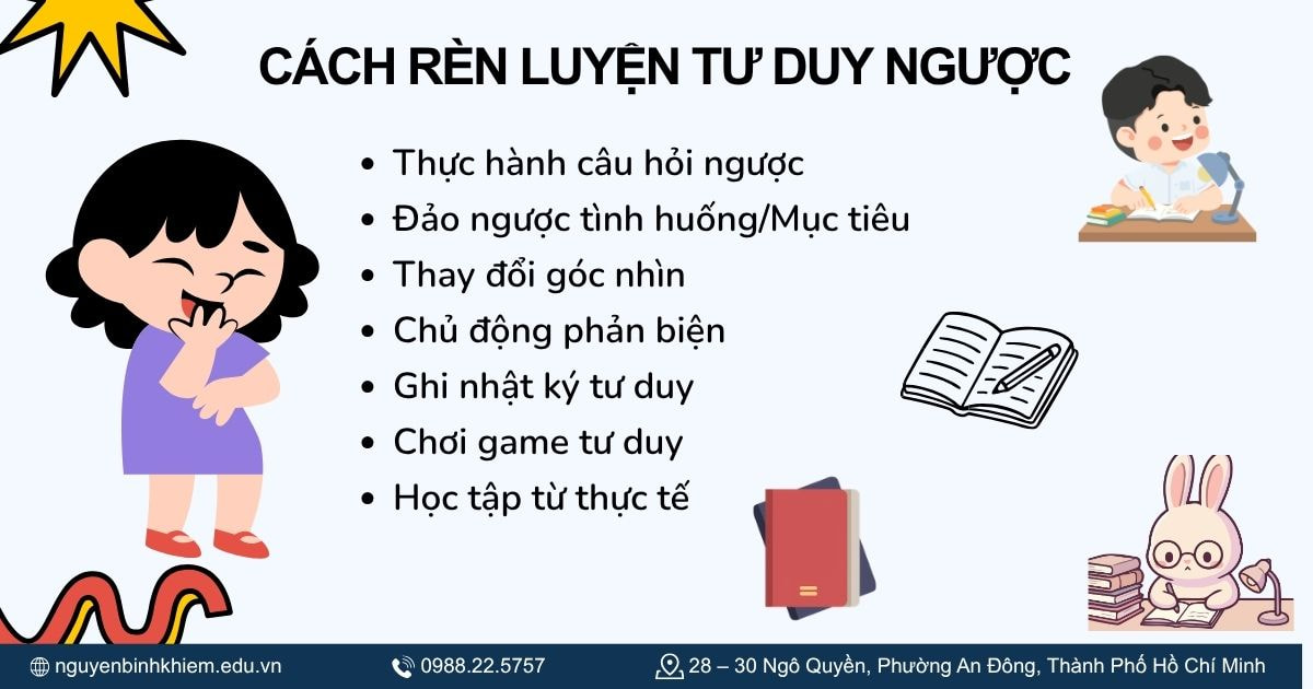 Cách rèn luyện tư duy ngược