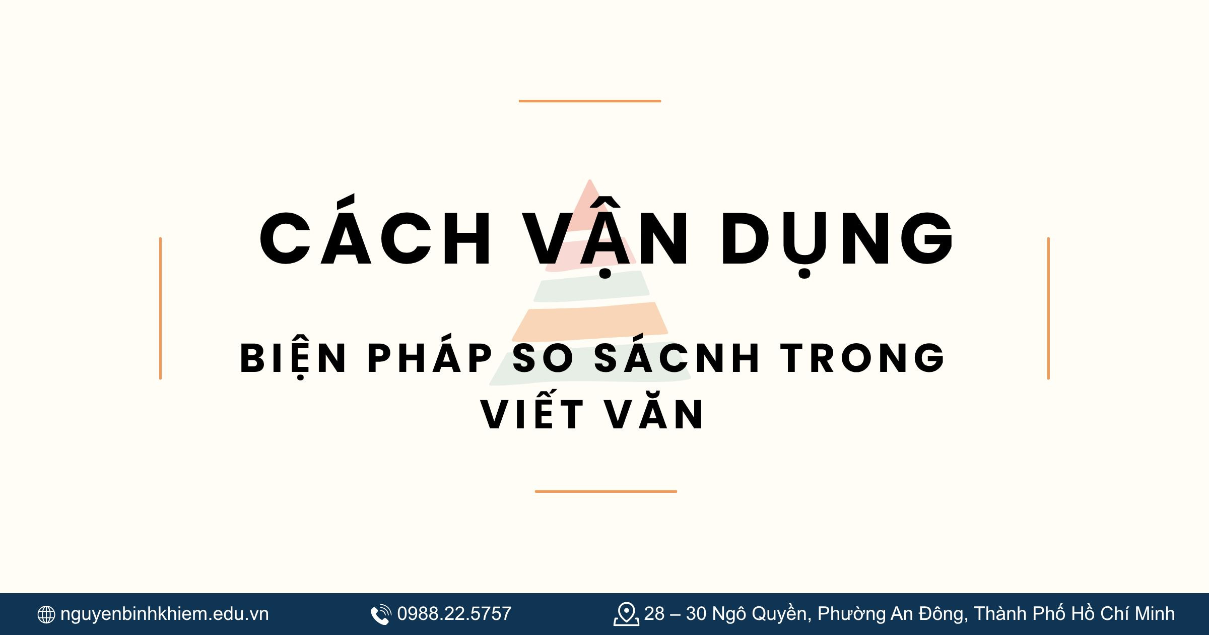 Cách vận dụng biện pháp so sánh trong viết văn