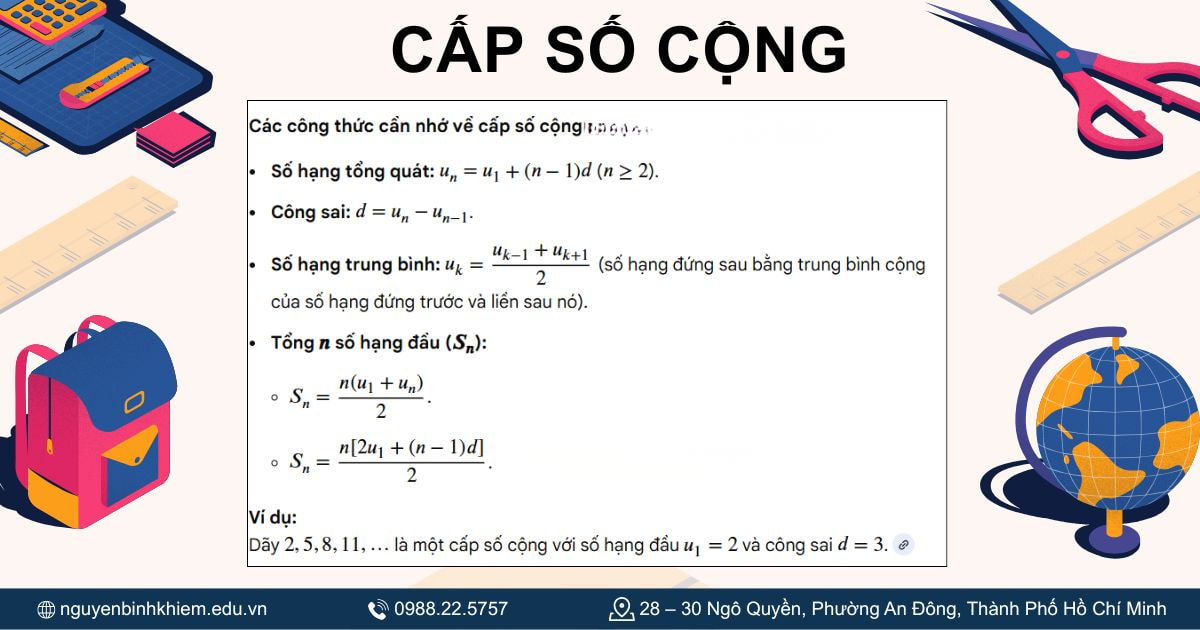 Cấp số cộng