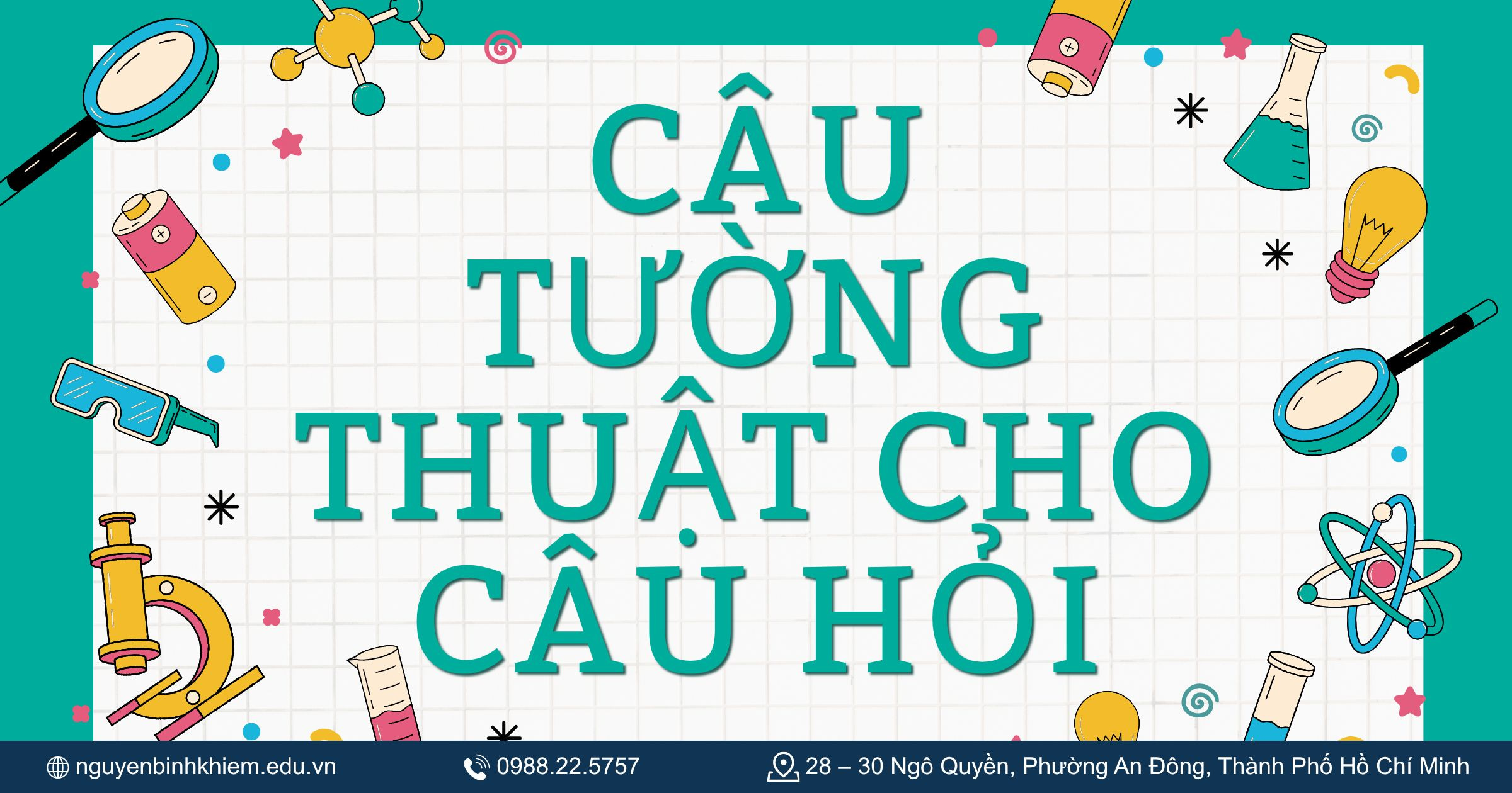 Câu tường thuật cho câu hỏi