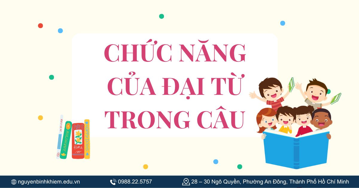 Chức năng của đại từ trong câu