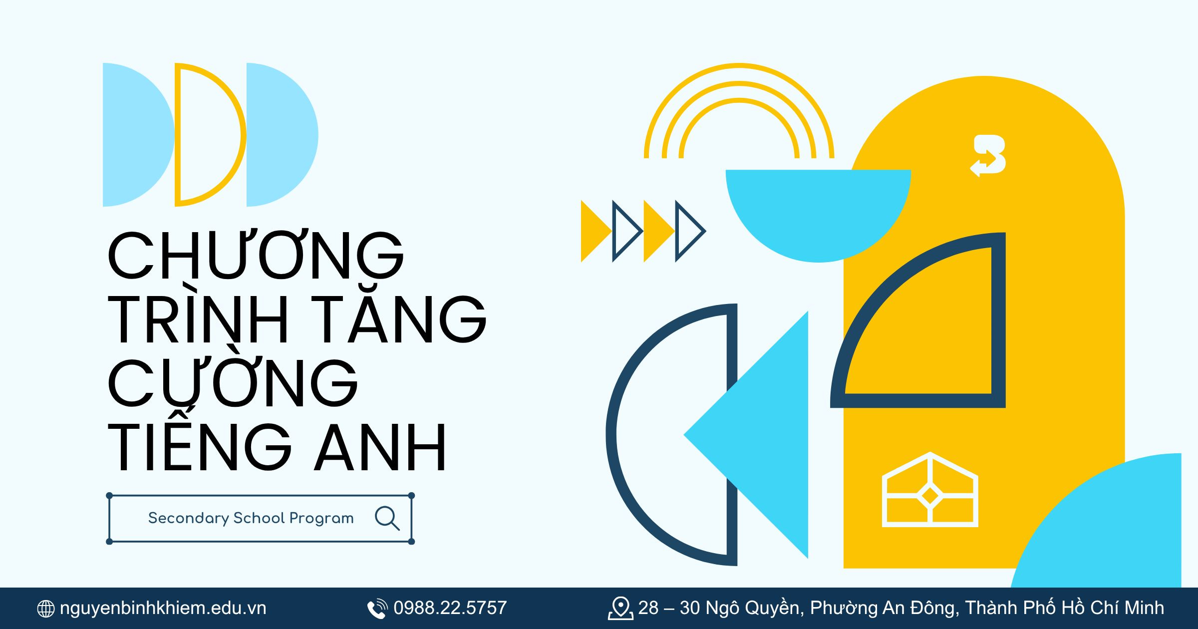 Chương trình tăng cường tiếng Anh
