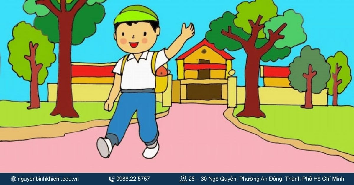 Cổng trường rộng mở